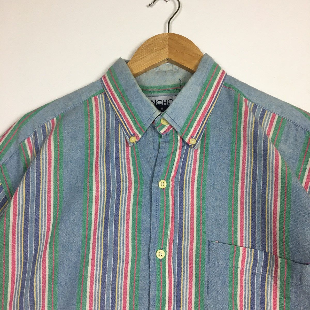 Vintage Vintage Anchor Bay Button Ups Shirt Size US L / EU 52-54 / 3 - 6 Thumbnail