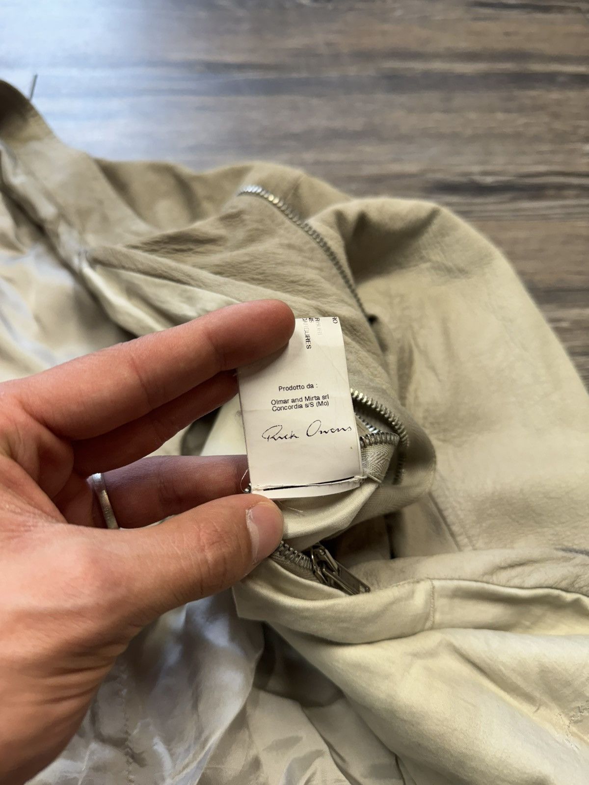 Rick Owens Rick Owens AW2013’ Mollino Lamb Leather Jacket Size US M / EU 48-50 / 2 - 8 Thumbnail