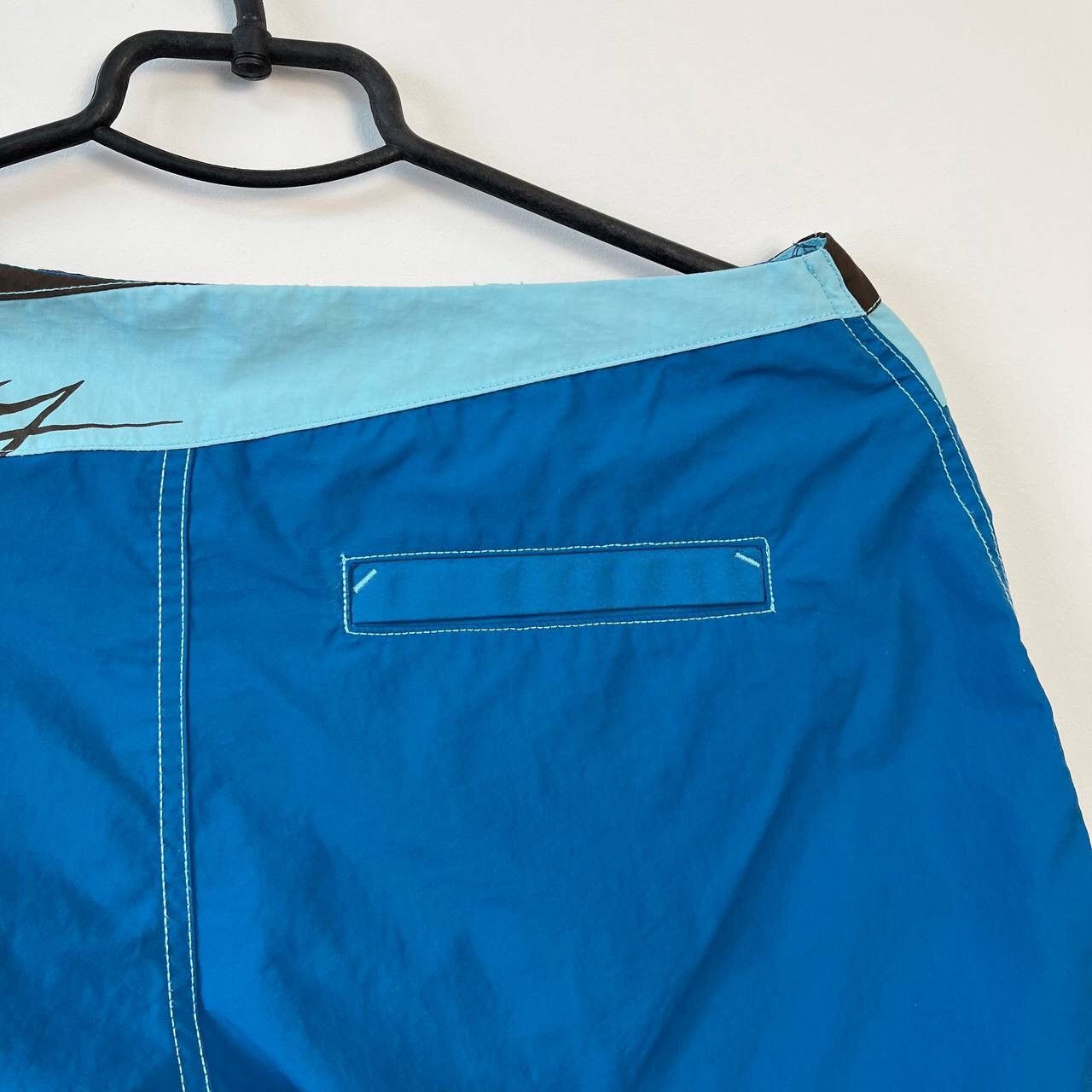 Oakley Vintage Blue Oakley Shorts Big Logo Swimwear Surfing Style Size US 33 - 9 Thumbnail