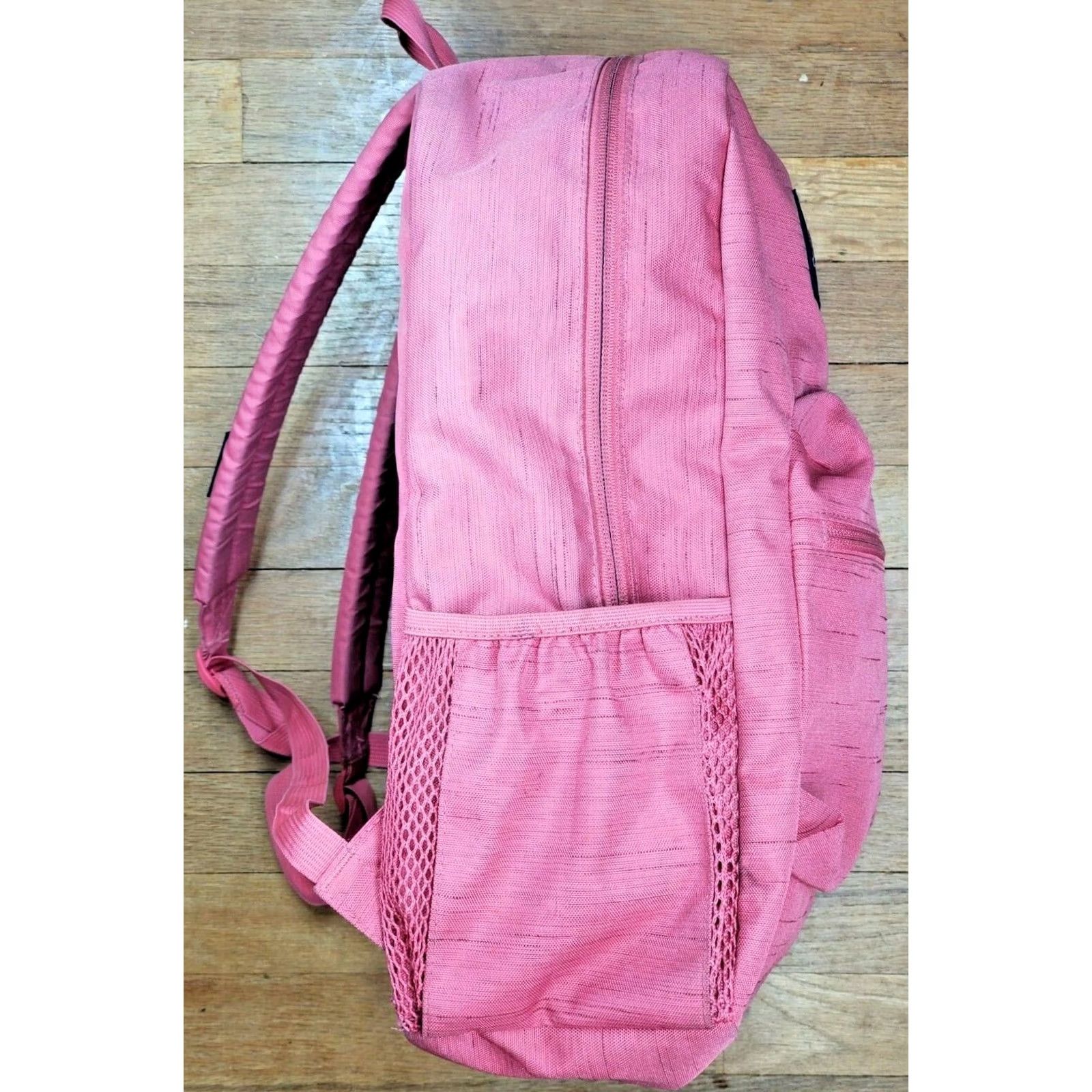 Jansport Jansport Backpack Pink-Peach 2 Strap Padded Multi-pocket Side Drink Pockets Size ONE SIZE - 2 Thumbnail