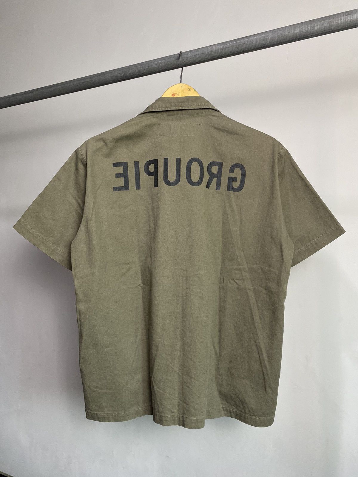 w*e様 UNDERCOVER GROUPIE シャツ Undercover SS99 Undercover Groupie Military Work Shirt | Grailed