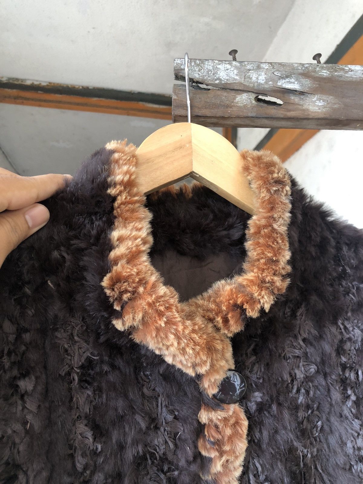 Balmain Nice🚨 Balmain Fur Spanish Rabbit Reversible Jacket Size M / US 6-8 / IT 42-44 - 11 Thumbnail