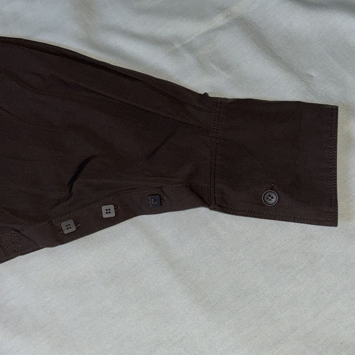 Jacquemus Jacquemus Le Papier Brown Bubble Hem Zip Jacket Size 40 Size M / US 6-8 / IT 42-44 - 6 Thumbnail