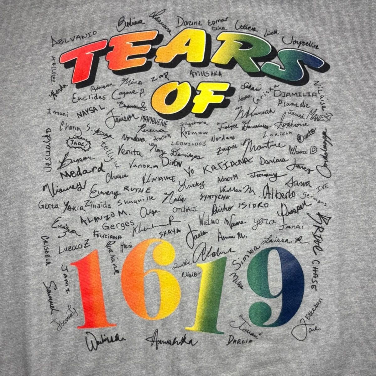 DENIM TEARS Denim Tears Class Of 1619 Crewneck Size US L / EU 52-54 / 3 - 2 Thumbnail
