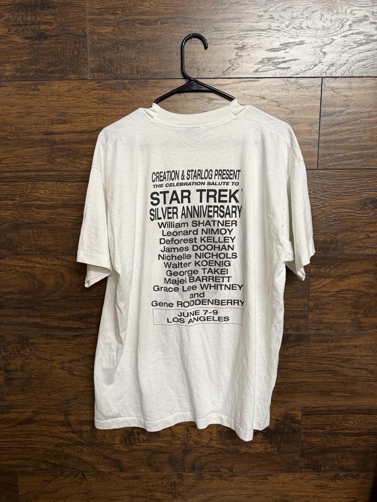 Other VTG Star Trek T-shirt 1991 25th Silver Anniversary Tee XXL Size US XXL / EU 58 / 5 - 2 Thumbnail