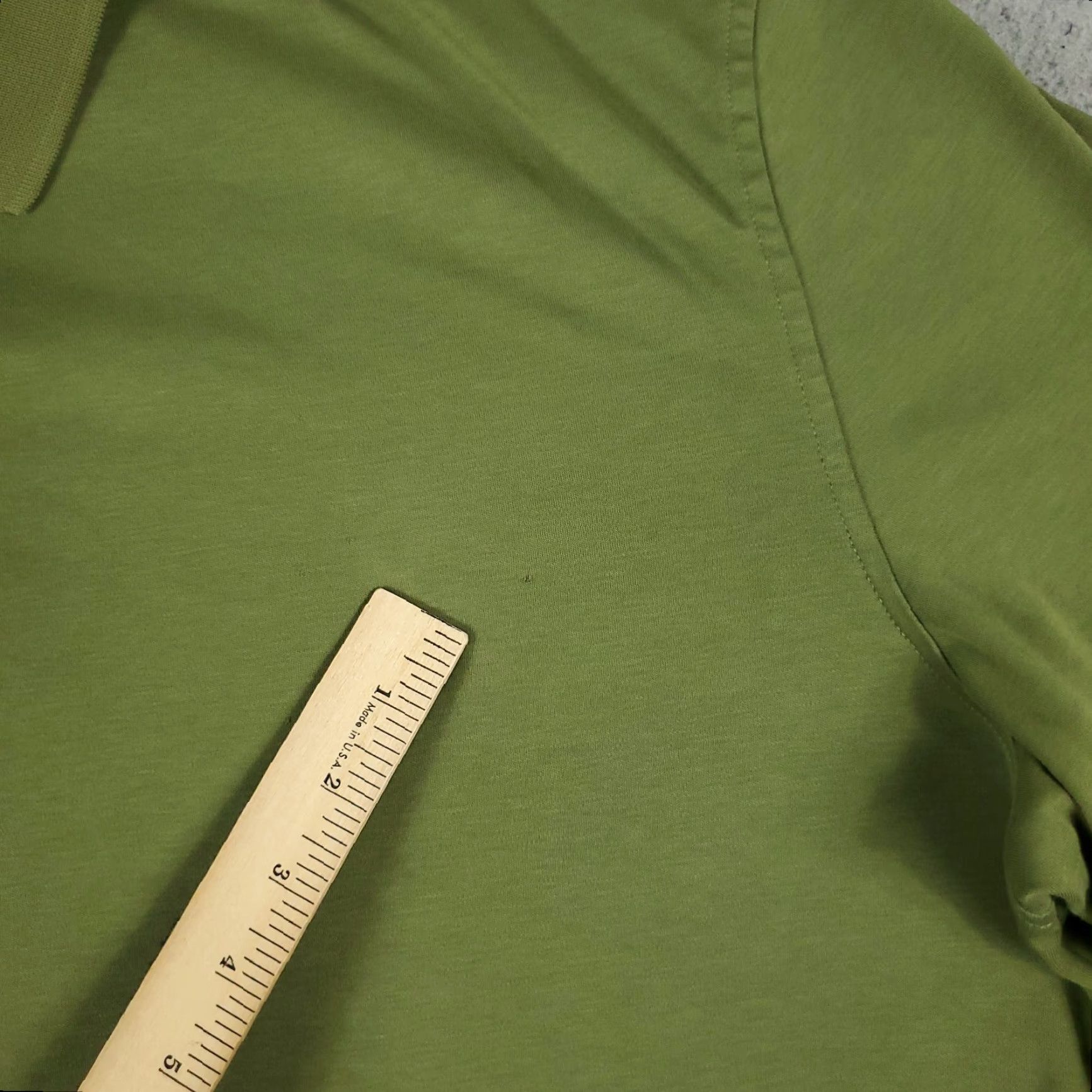 UNTUCKit UNTUCKit Polo Shirt Mens 2XL Green Solid Short Sleeve Casual Golf Polo Shirt Men Size US XXL / EU 58 / 5 - 4 Thumbnail