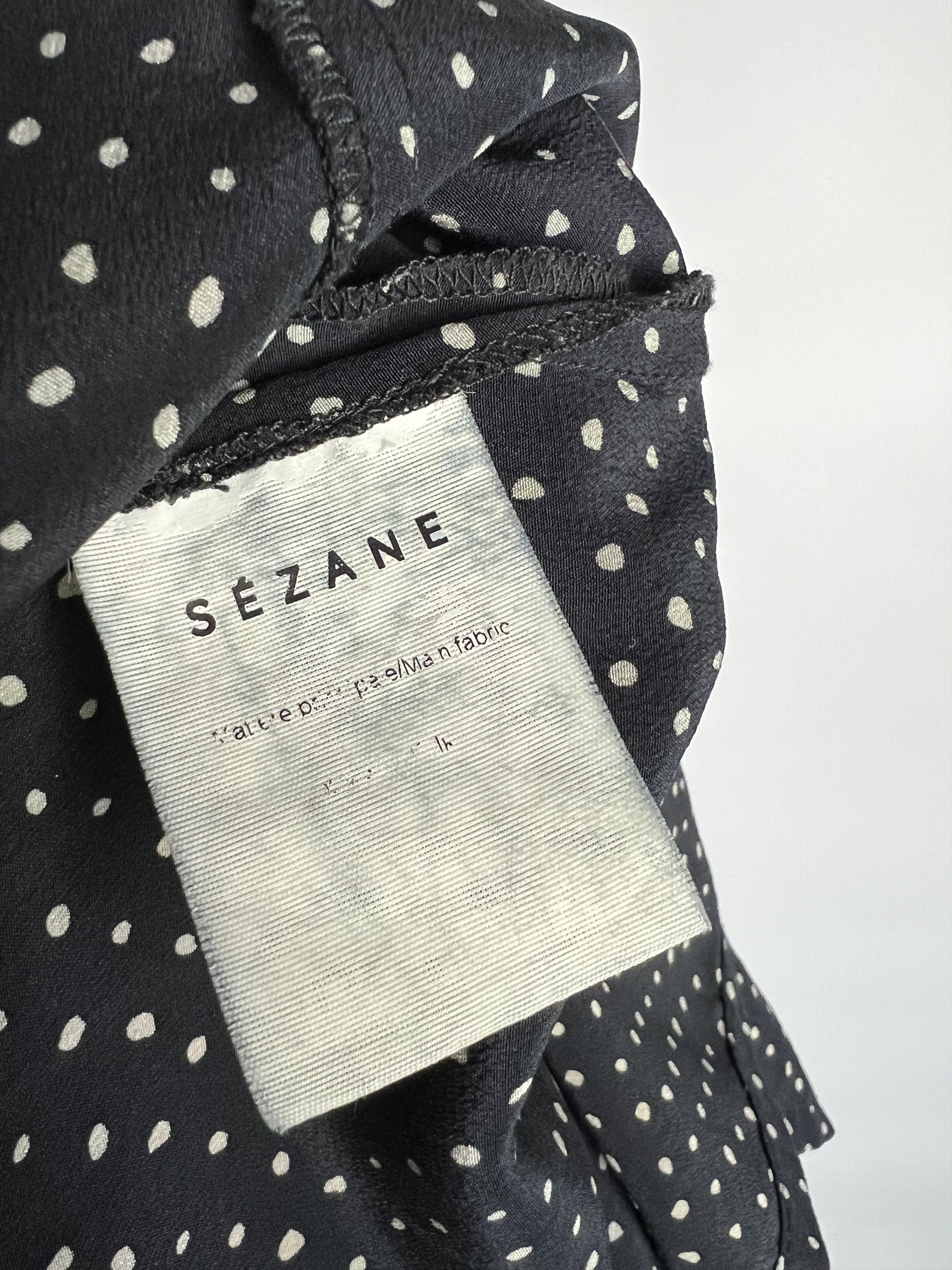 Sezane Sezane Polka Dot Short Silk Dress Size 36 Size S / US 4 / IT 40 - 7 Thumbnail