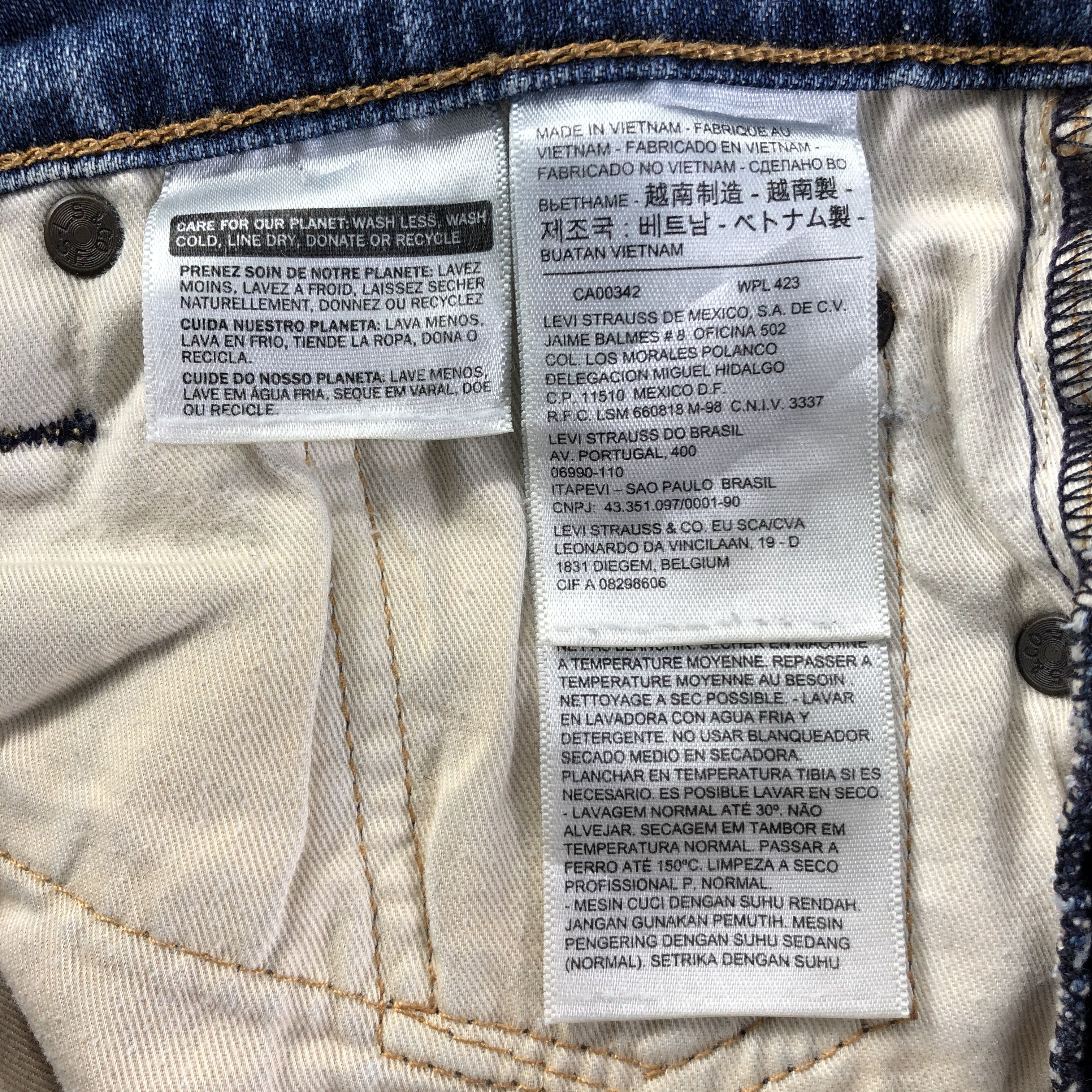 Levi's × Vintage Vintage Blue Wash Levis 511 Jeans-JM3260 Size US 31 - 10 Thumbnail