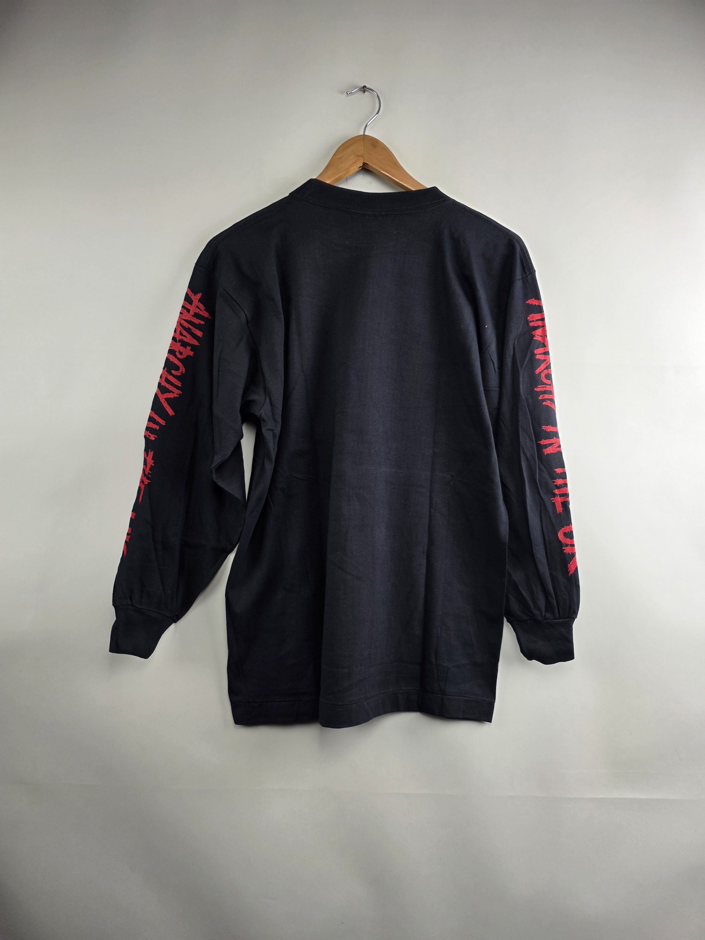 Band Tees × Vintage 90s Anarchy in the UK Punk Long-sleeved M 20" 27.5" Size US M / EU 48-50 / 2 - 5 Thumbnail