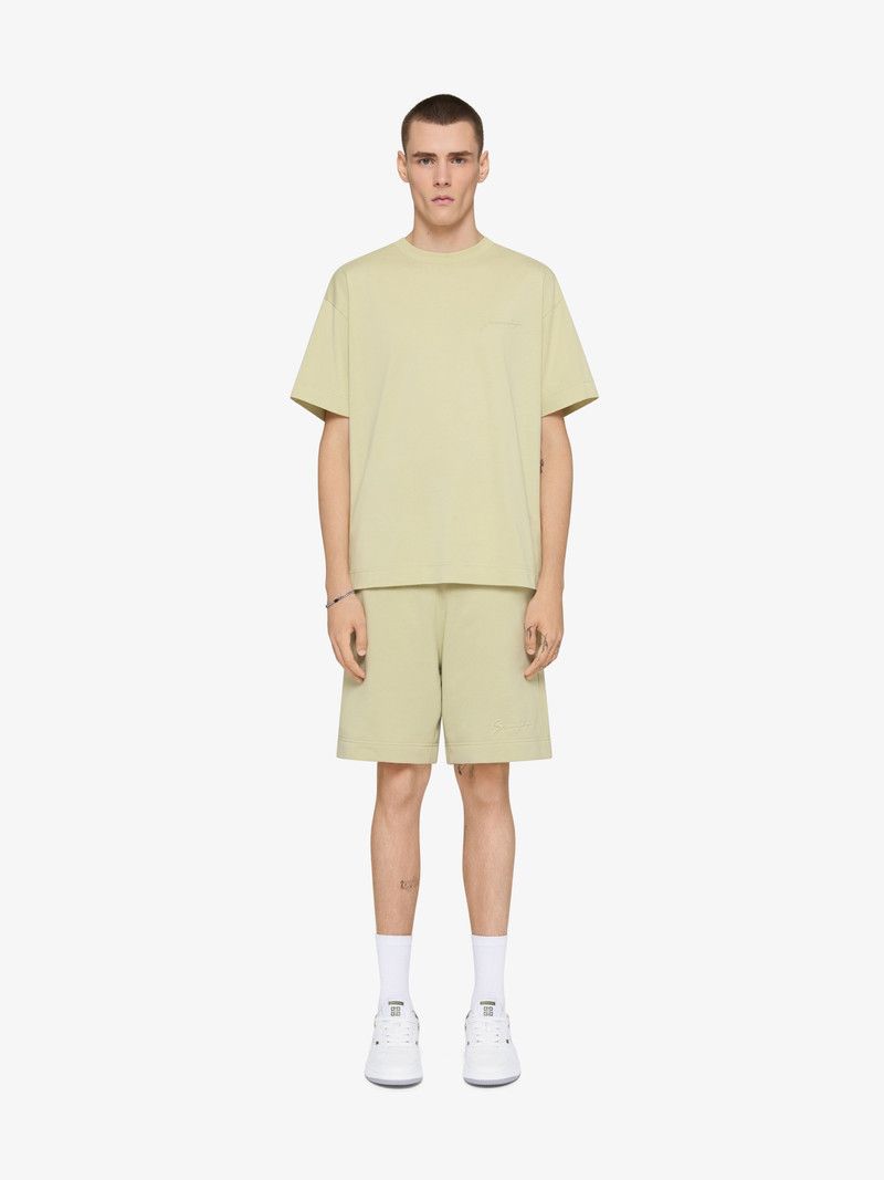 Givenchy o1w1db10326 Regular Fit T-Shirt in Beige Size US L / EU 52-54 / 3 - 2 Thumbnail