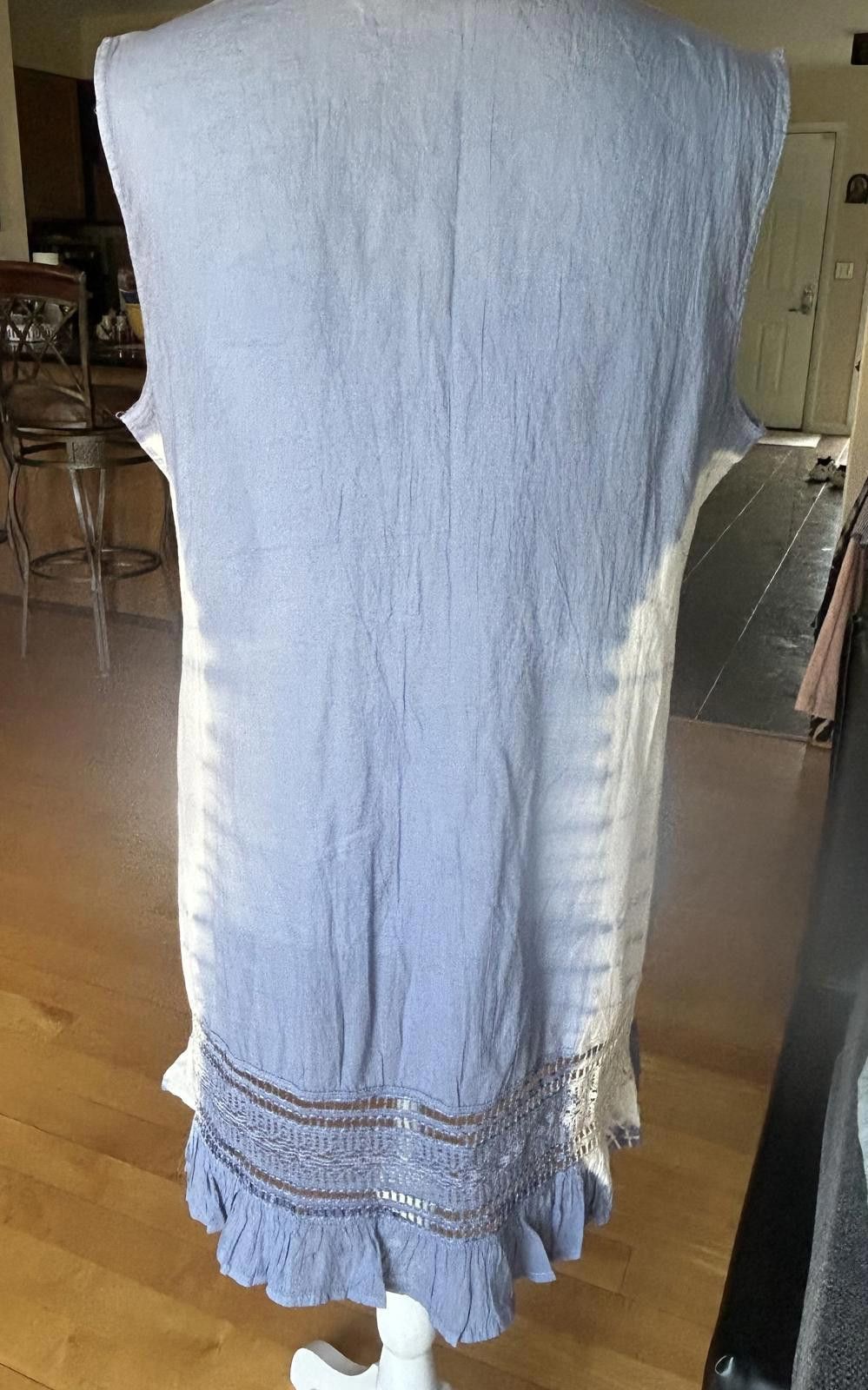 The Unbranded Brand Bohemian Babydoll Dress Stillwater Supply Co Tye Dye NEW Size M / US 6-8 / IT 42-44 - 4 Thumbnail