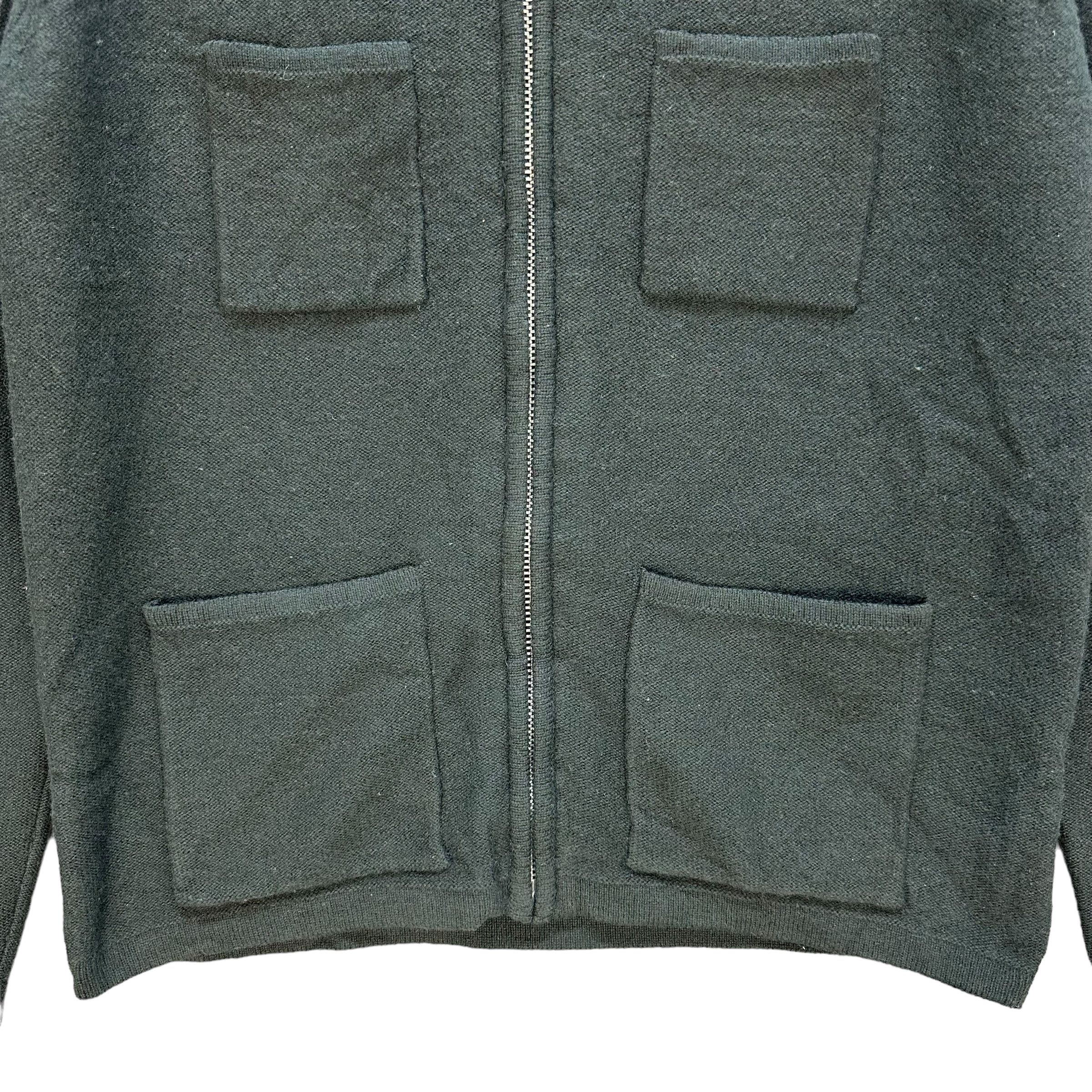 Fiorucci Fiorucci Four Pocket Zipper Hoodie Wool Jacket #A32-0717 Size M / US 6-8 / IT 42-44 - 3 Thumbnail