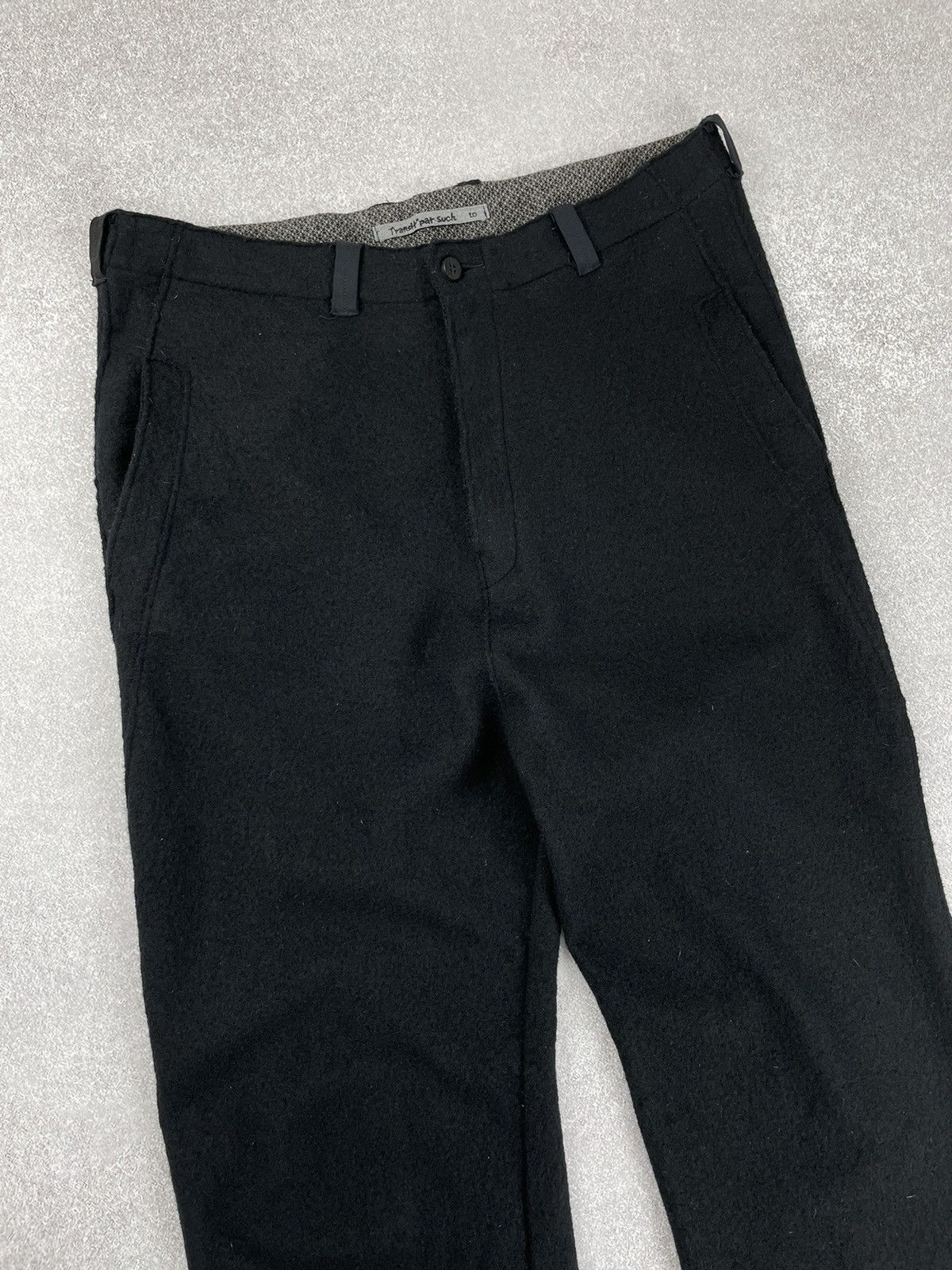 Japanese Brand × Transit Transit Par-Such Wool Trousers Pants Japan Style Yohji Size US 34 / EU 50 - 3 Thumbnail