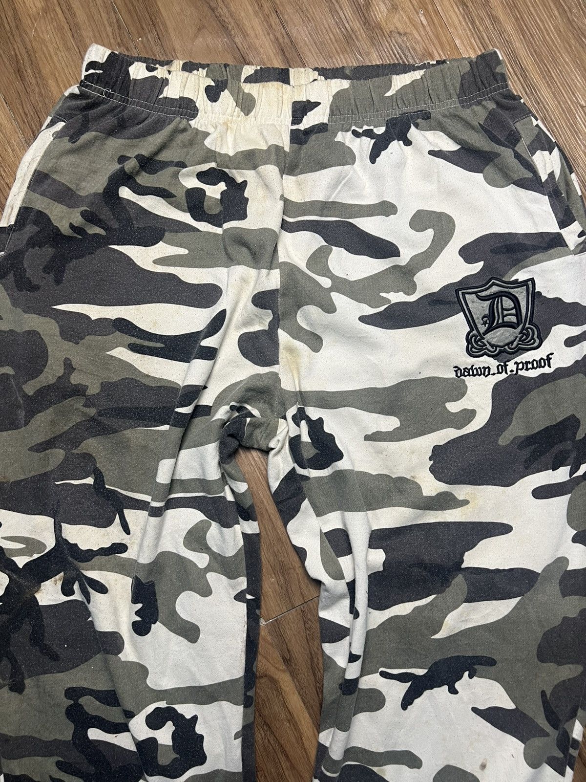 Los Angeles Apparel Camo Joggers THUG LIFE Westside LA Streetwear (41) Size US 34 / EU 50 - 3 Thumbnail