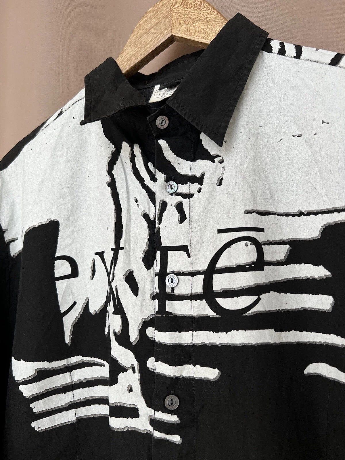 Other Exte Milano Printed Button Down Shirt Mens 40 or M Rare Size US M / EU 48-50 / 2 - 6 Thumbnail