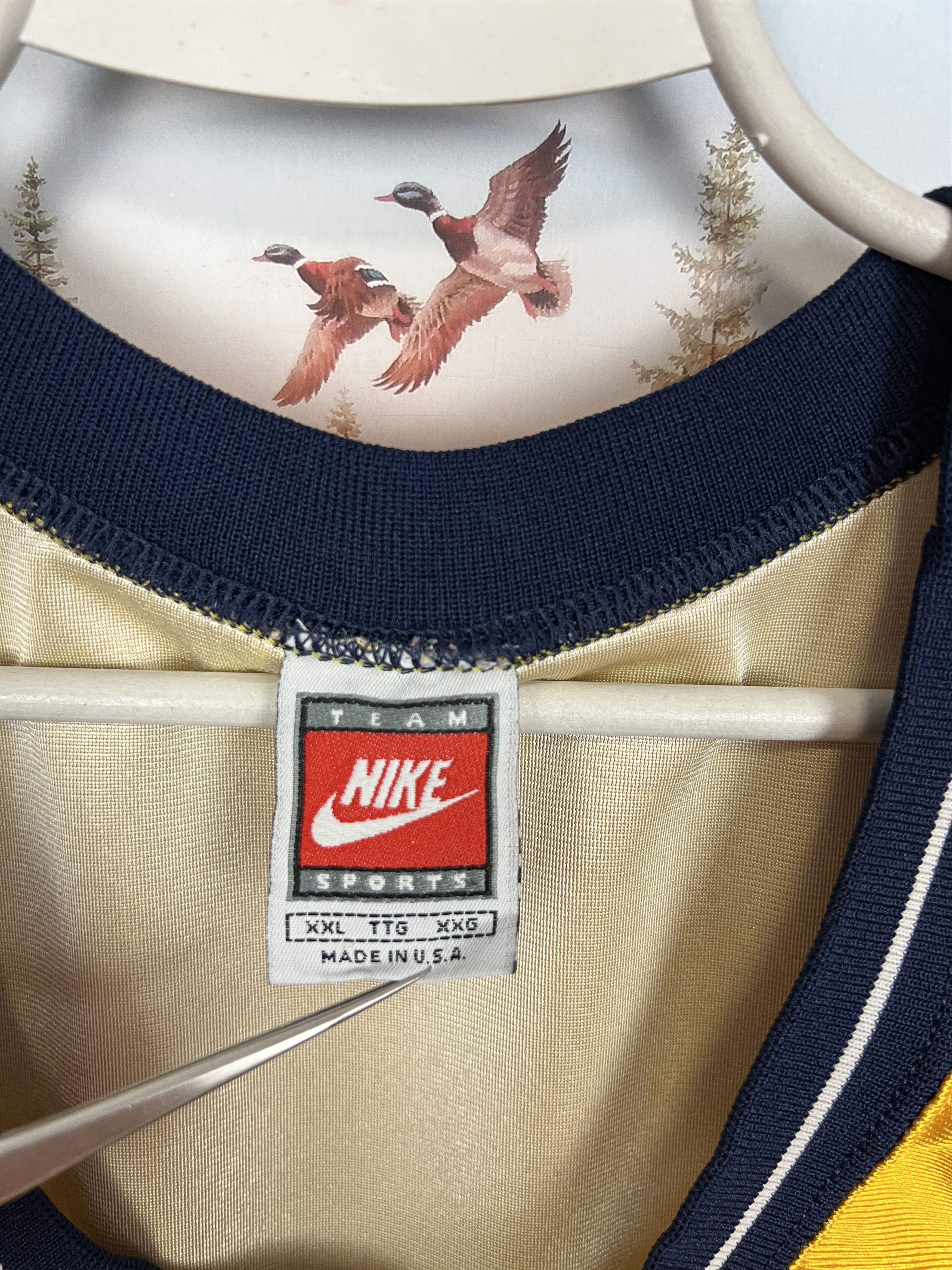 Nike Vintage Nike Cal Berkeley Bears Jersey Gray California Tee Size US XXL / EU 58 / 5 - 8 Thumbnail