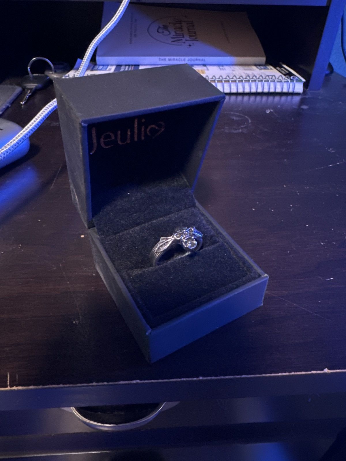 Jewelry × Vintage Sterling silver skull goblin ring Size ONE SIZE - 1 Thumbnail
