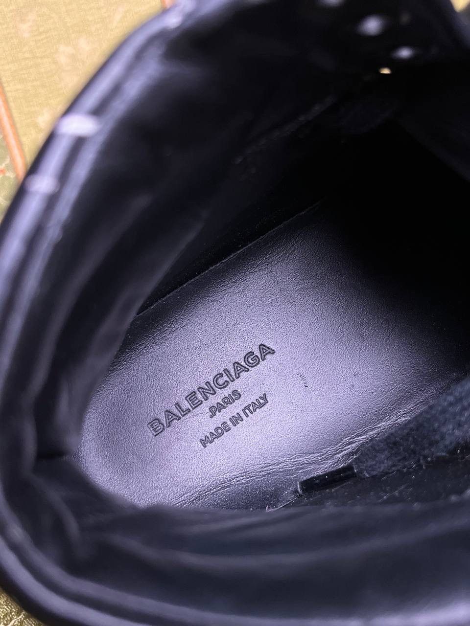 Balenciaga Vintage Balenciaga Arena High Top Leather Sneakers EUR 36 Size US 6 / IT 36 - 14 Thumbnail