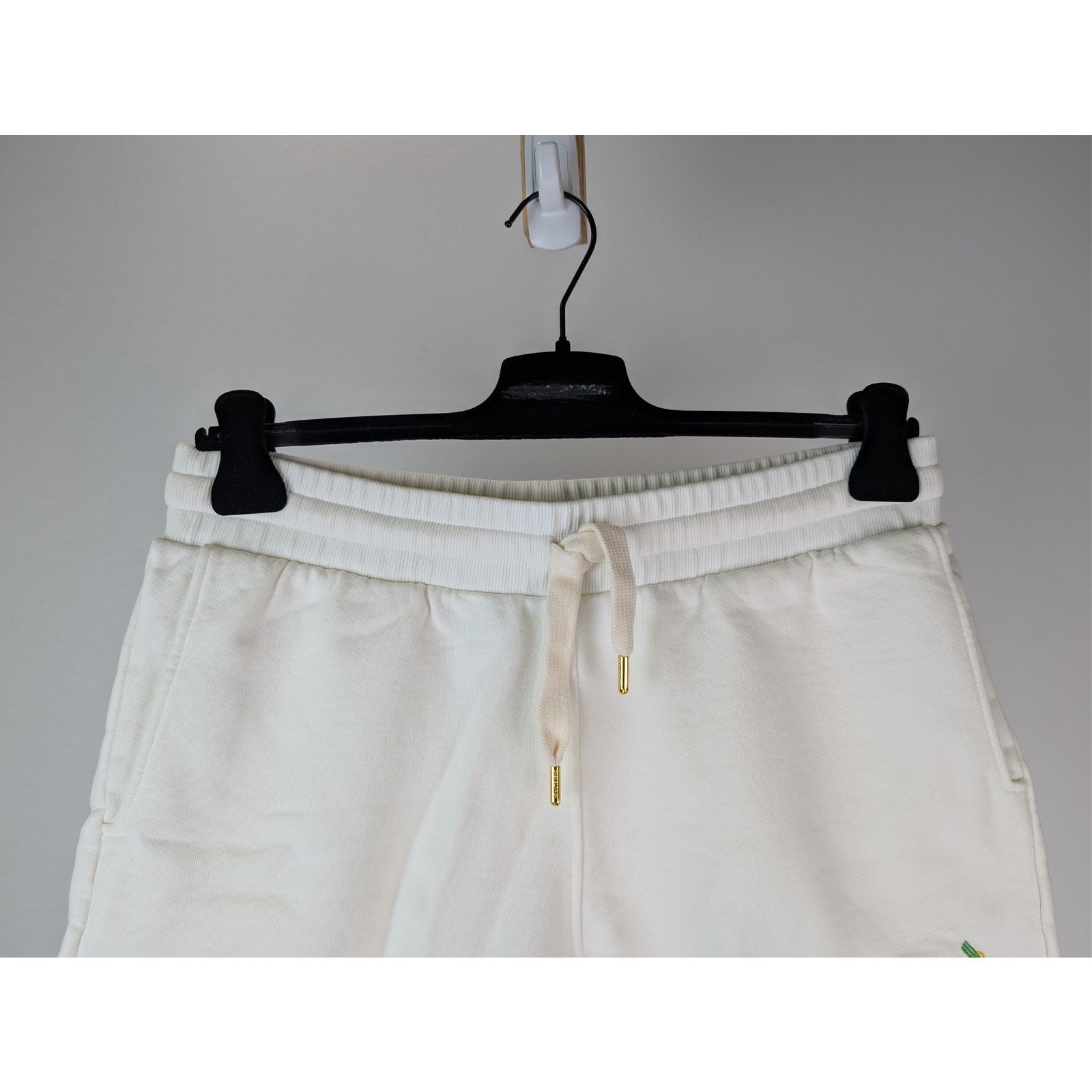 Casablanca o1rshd1 CC20 Le Jeu Embroidered Sweatshort in Off-White Size US 32 / EU 48 - 3 Thumbnail