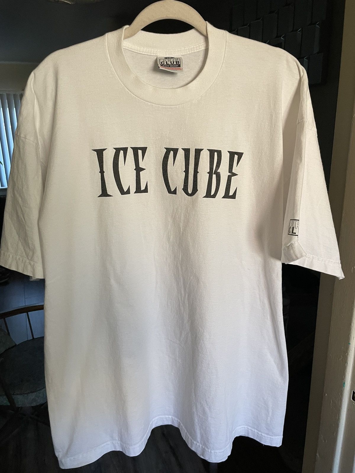 image of Rap Tees x Vintage Ice Cube Y2K Rap Tee in White, Men's (Size 2XL)