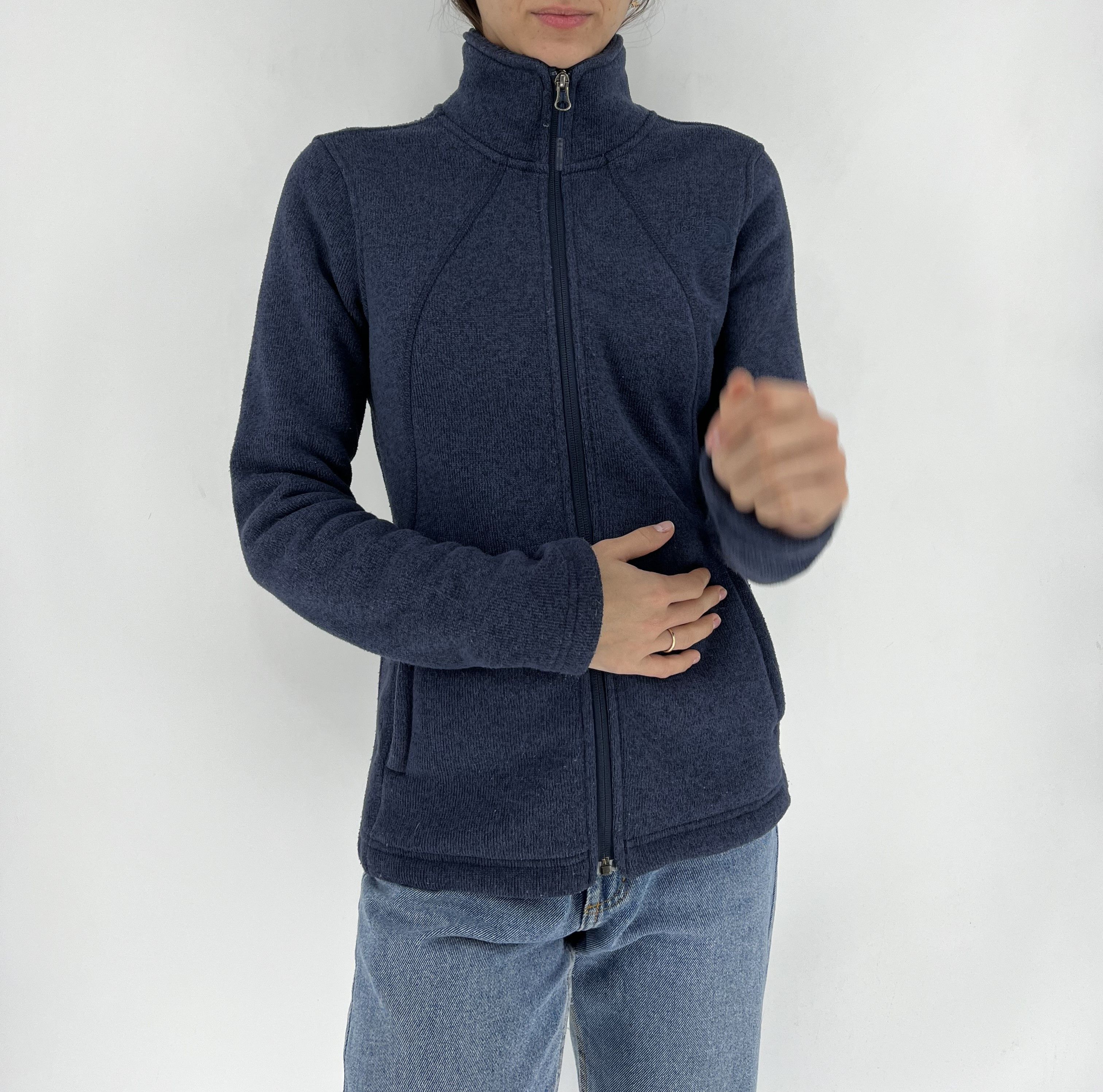 The North Face × Vintage The North Face Womens Quarter Zip Fleece Size S Size S / US 4 / IT 40 - 3 Thumbnail