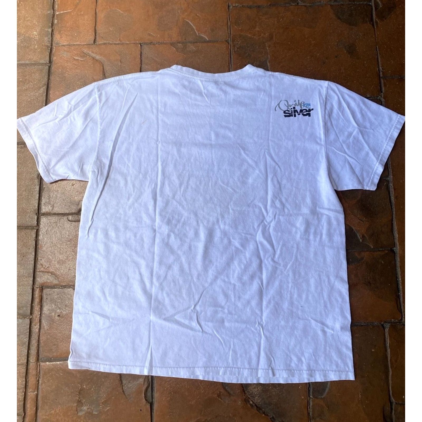 Billabong VINTAGE Billabong T-Shirt XL White Grunge Surf Logo Short Sleeve Crew Neck Men Mens Regular A solid pattern, double-sided, easy care Size US XL / EU 56 / 4 - 3 Thumbnail