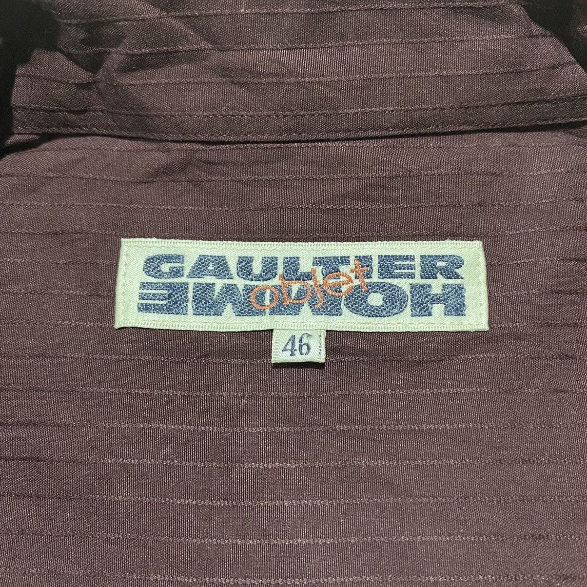 Jean Paul Gaultier Gaultier Homme Objet By JPG Plaid Striped Shirt Button Ups Size US L / EU 52-54 / 3 - 5 Thumbnail