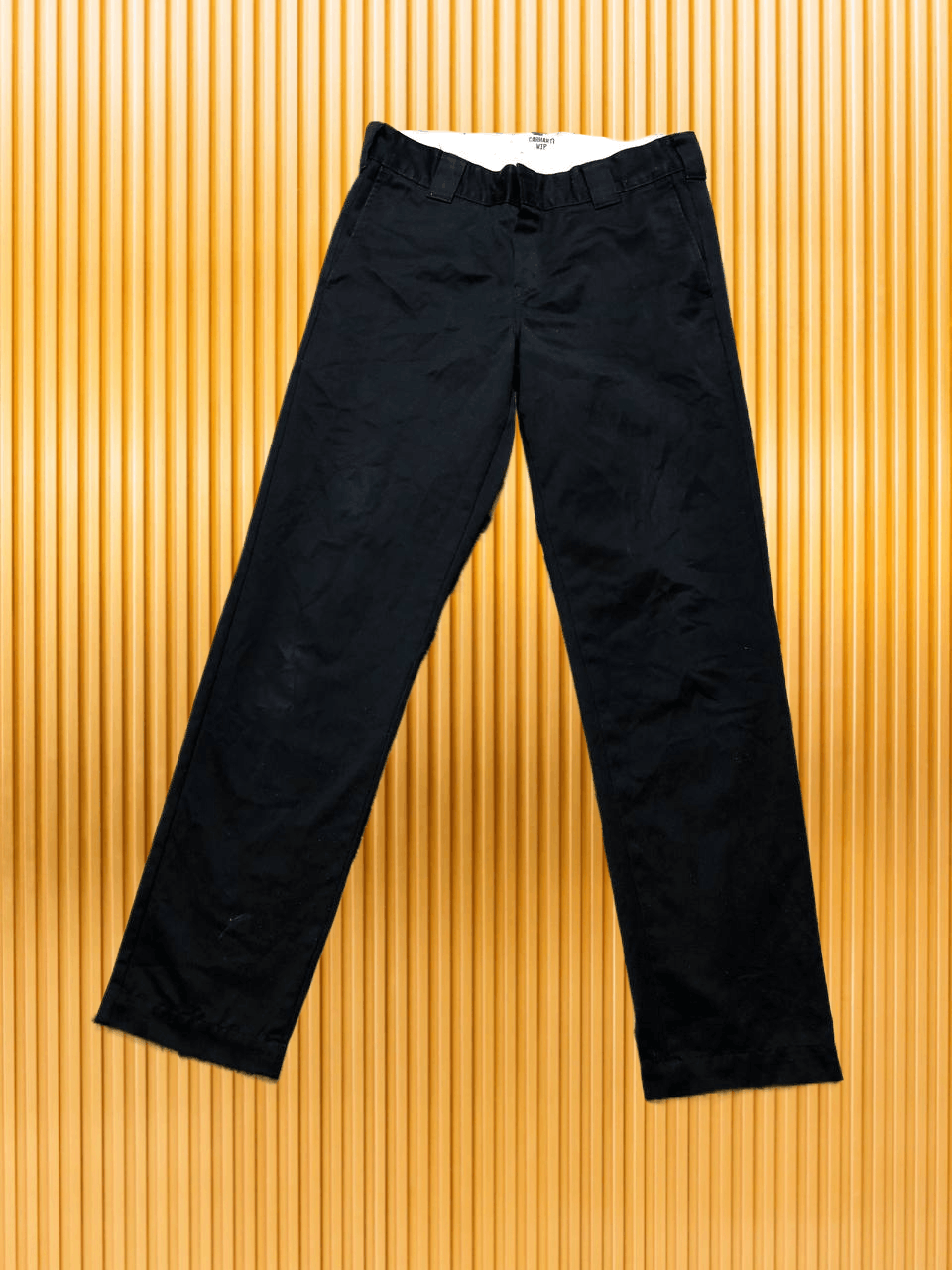 Carhartt Casual Pants black Carhartt logo Y2K Vintage Size US 32 / EU 48 - 1 Thumbnail