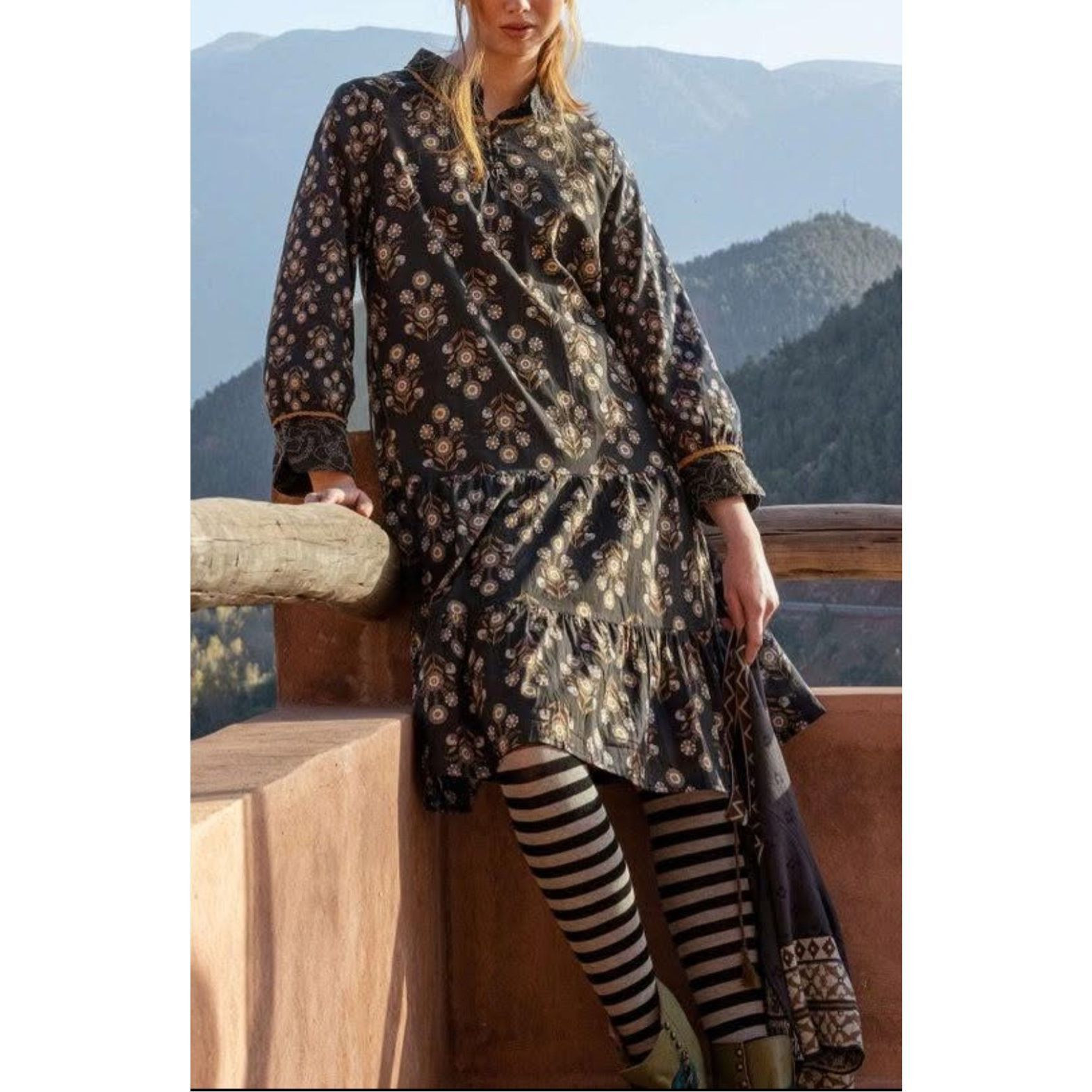 Guru Gudrun Sjoden midi dress pockets size Large Size L / US 10 / IT 46 - 1 Thumbnail