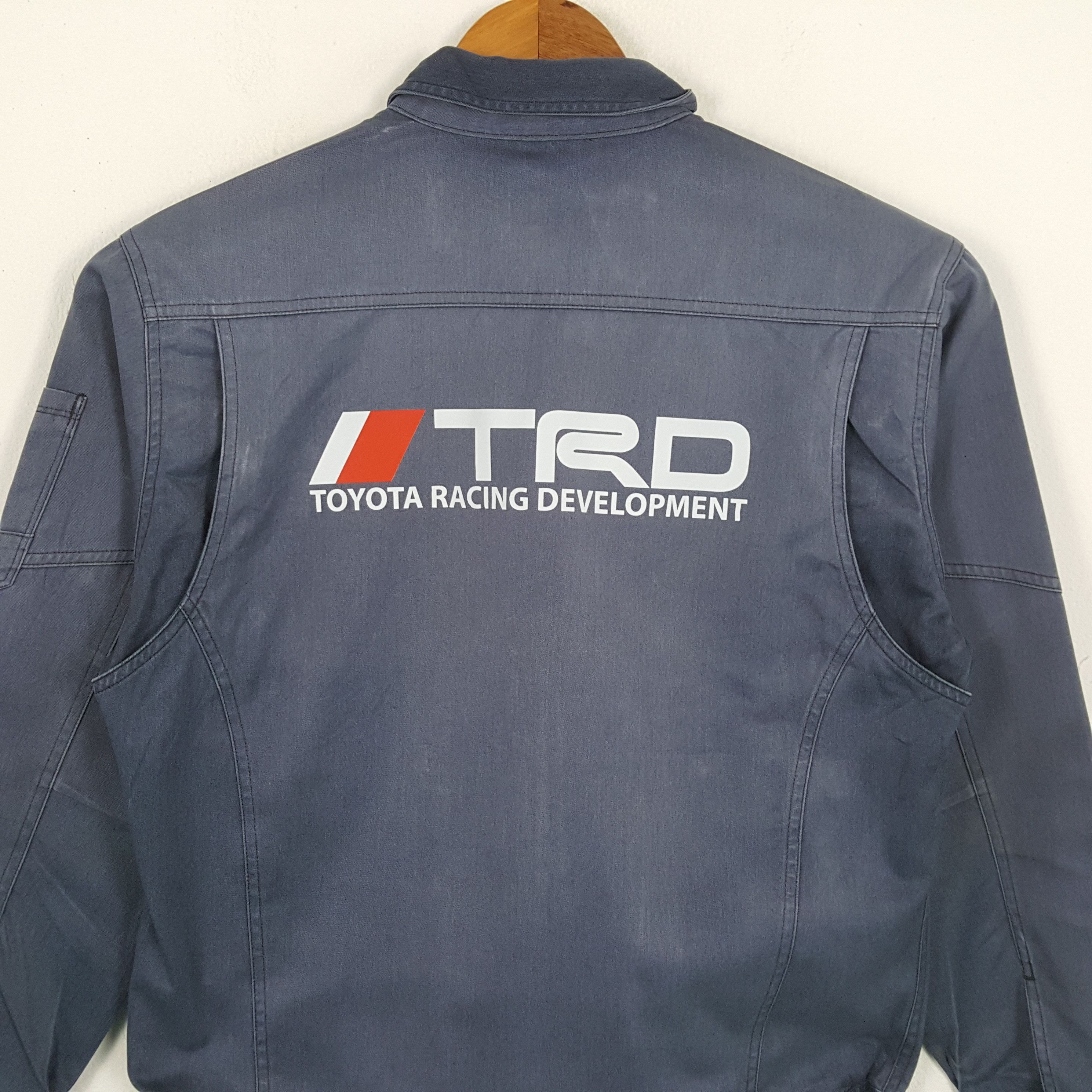 Japanese Brand × Vintage Vintage TRD TOYOTA RACING Japanese Custom Jacket Size US M / EU 48-50 / 2 - 2 Thumbnail