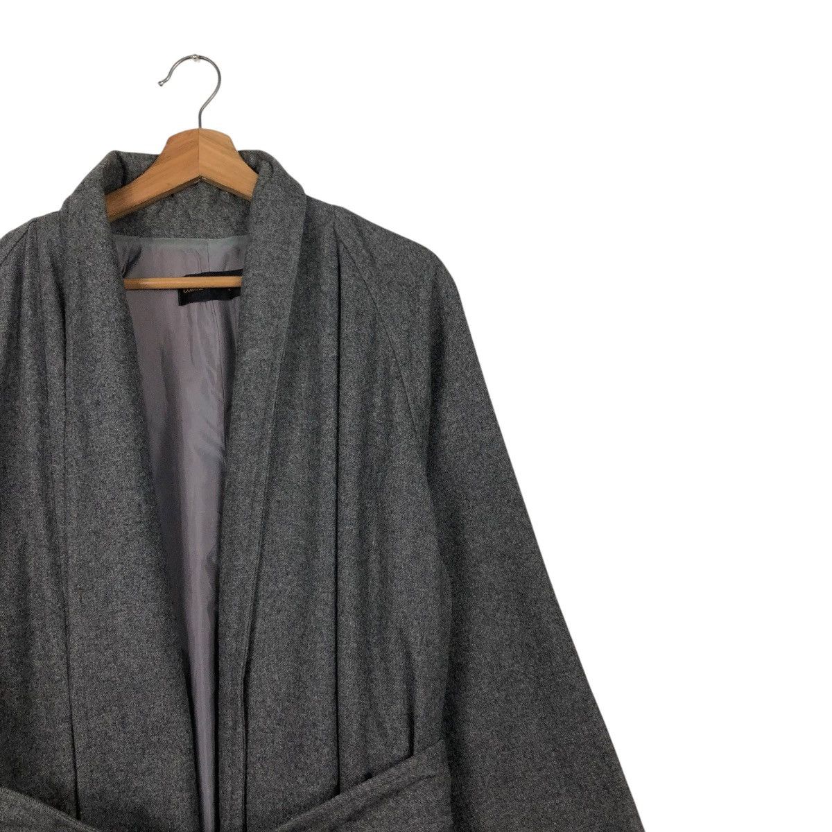 Comme des Garcons 🔥VINTAGE 80’s RUNWAY LONG JACKET COMME DES GARCONS WOOL Size US M / EU 48-50 / 2 - 8 Thumbnail