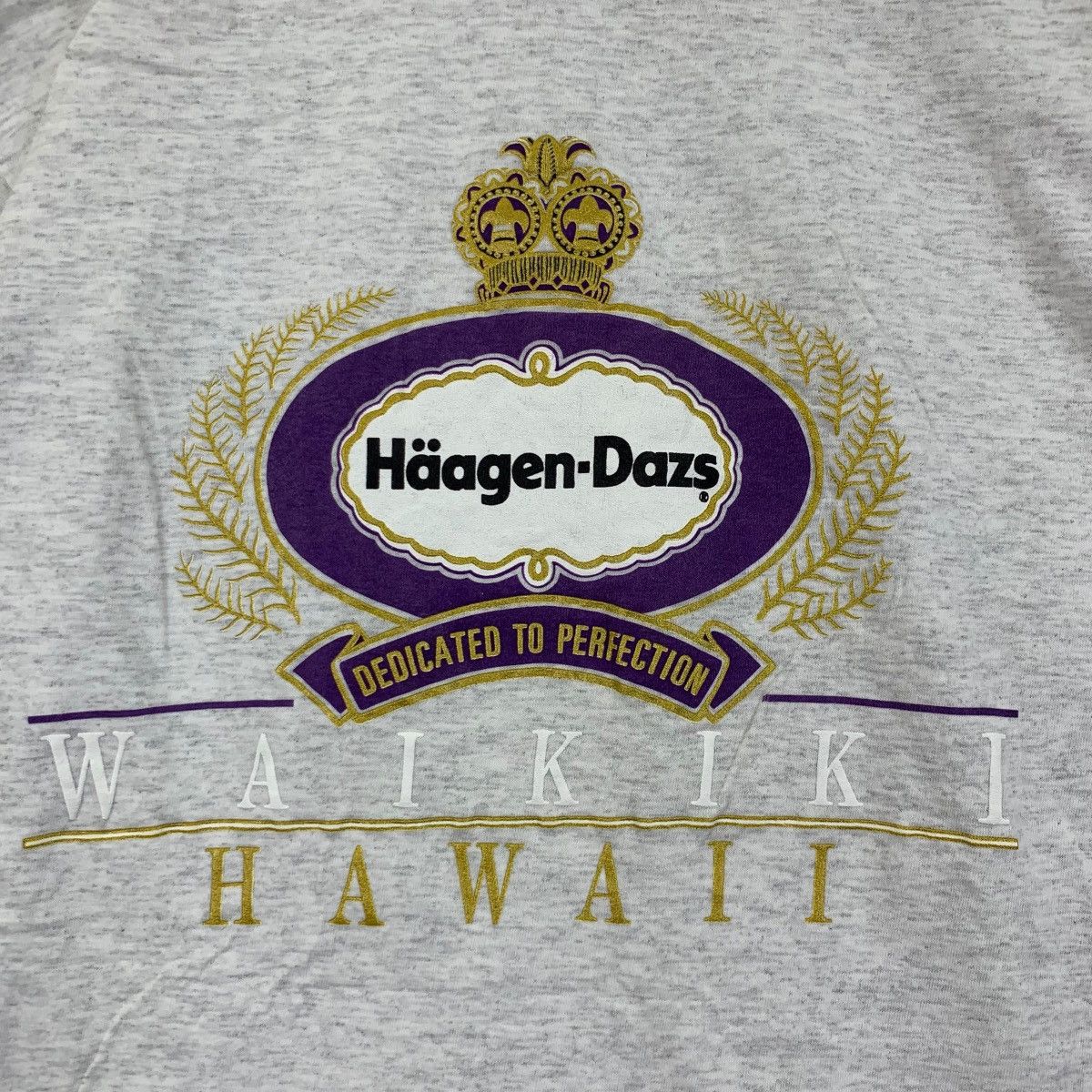 Vintage 90' HAAGEN DAZS HAWAII Waikiki Ice Creams Tee Shirt