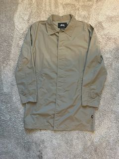 Stussy Trench Coat | Grailed