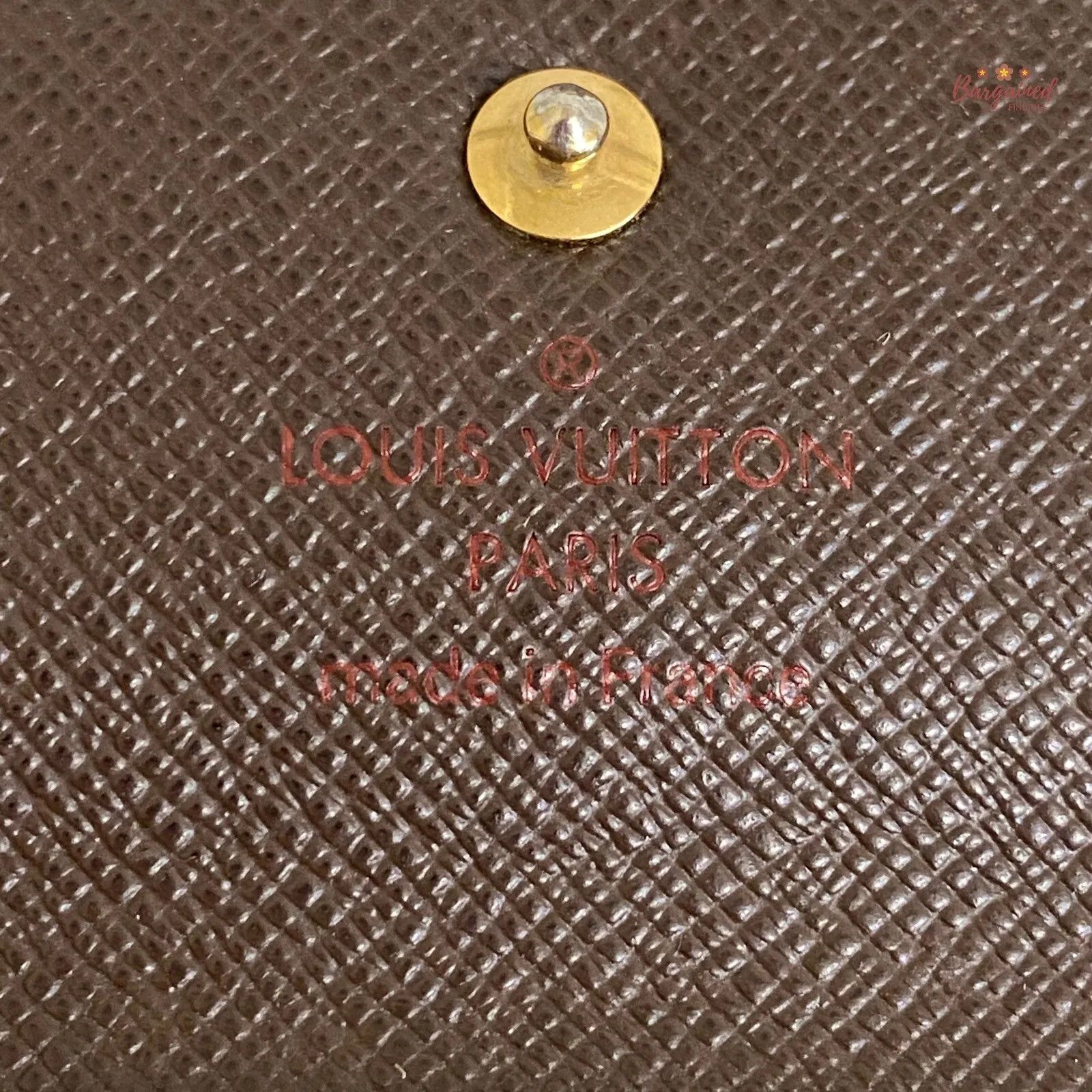 Louis Vuitton Louis Vuitton Damier Ebene Canvas Leather 4 Key Holder Size ONE SIZE - 9 Thumbnail