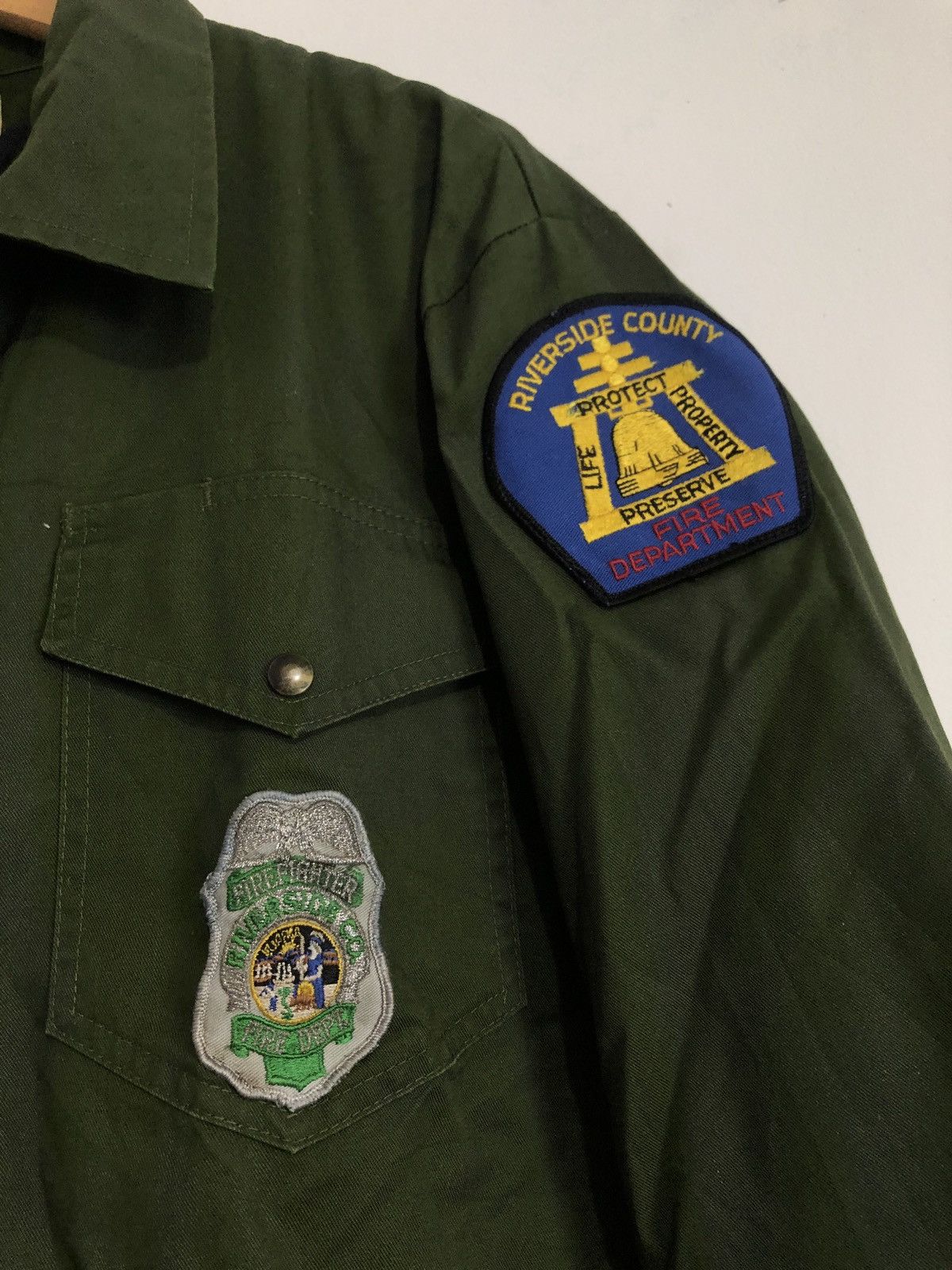 Vintage Vintage Workrite Firefighter Work Jacket Size US XL / EU 56 / 4 - 2 Thumbnail