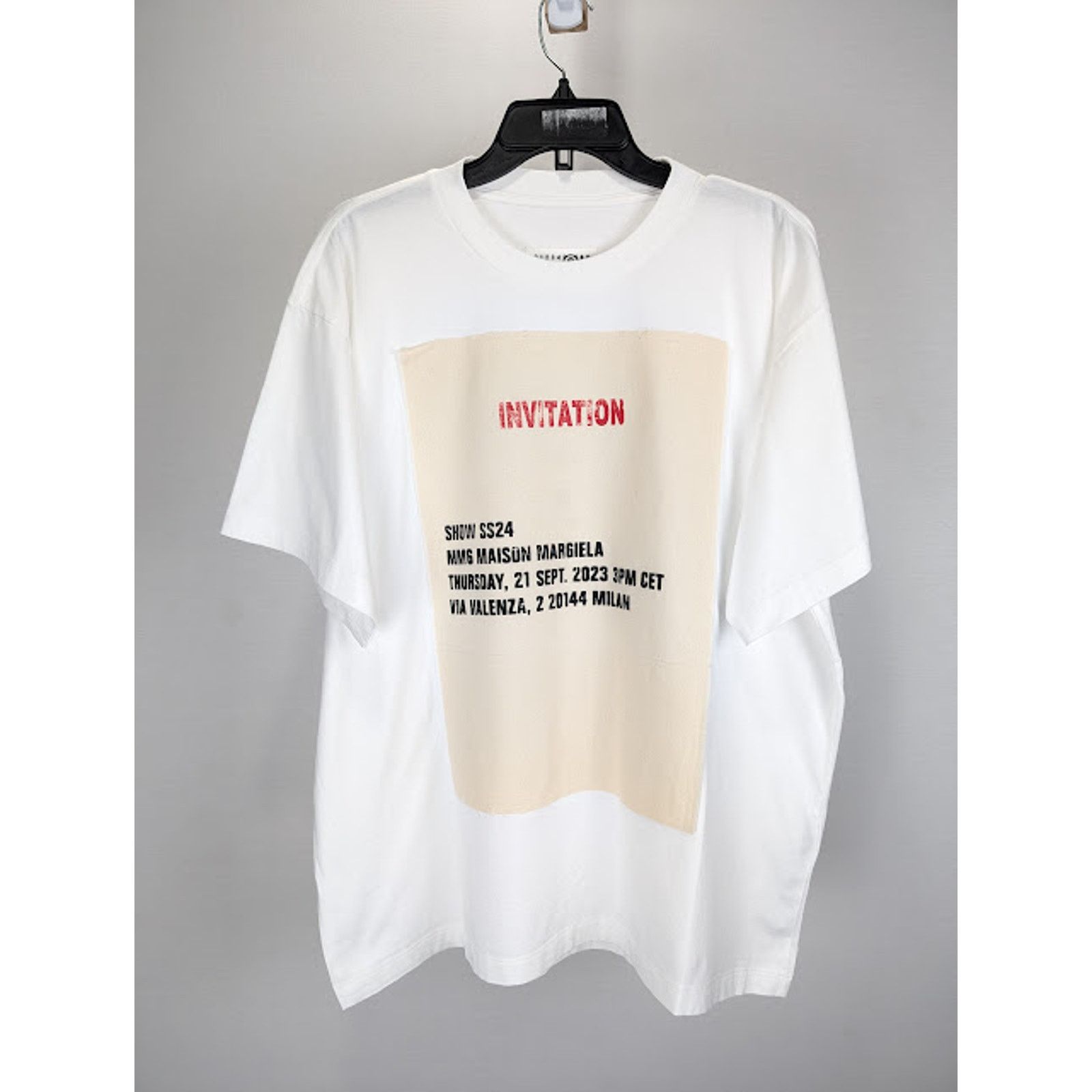 Maison Margiela o1rshd1 T-Shirt in White Size US S / EU 44-46 / 1 - 1 Thumbnail