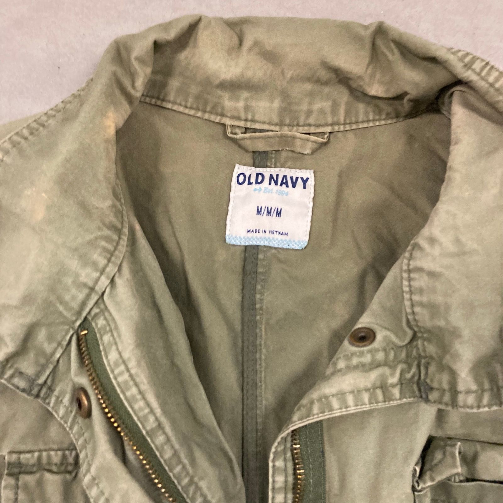 Old Navy × Vintage vintage y2k old navy military chore jacket Size US S / EU 44-46 / 1 - 4 Thumbnail