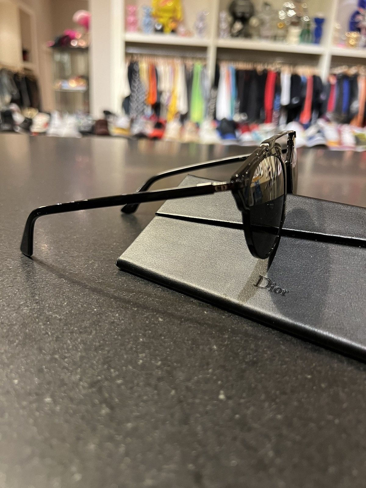 Dior Dior Soreal Split Sunglasses new black Size ONE SIZE - 3 Thumbnail