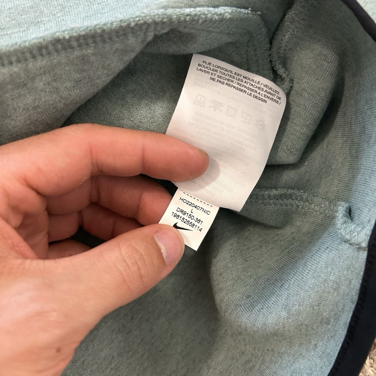 Nike Tech Fleece Bicoastal 2 Way Full Zip Performance Hoodie Size US L / EU 52-54 / 3 - 5 Thumbnail
