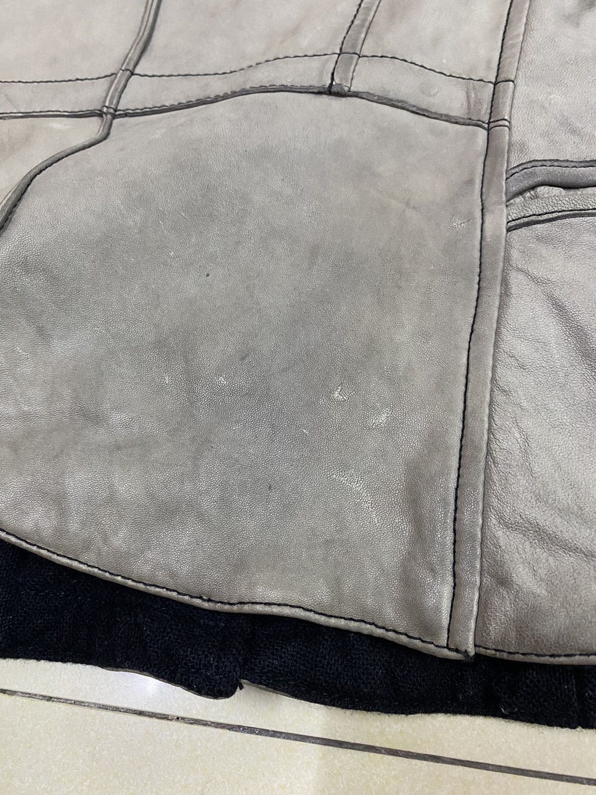 Hysteric Glamour Hysteric Glamour Sheepskin Leather Patina Jacket Size XXS / US 00 / IT 34 - 9 Thumbnail