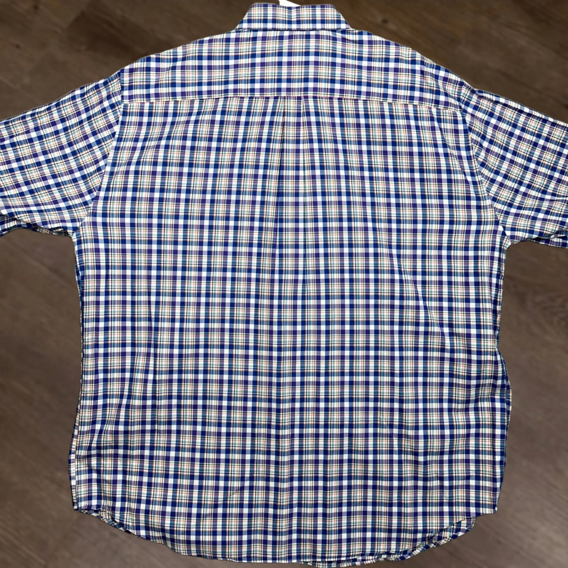 Peter Millar Peter Millar Shirt Mens 2XL Multicolor Plaid Button Up Long Sleeve Chest Pocket Casual EUC Size US XXL / EU 58 / 5 - 1 Thumbnail