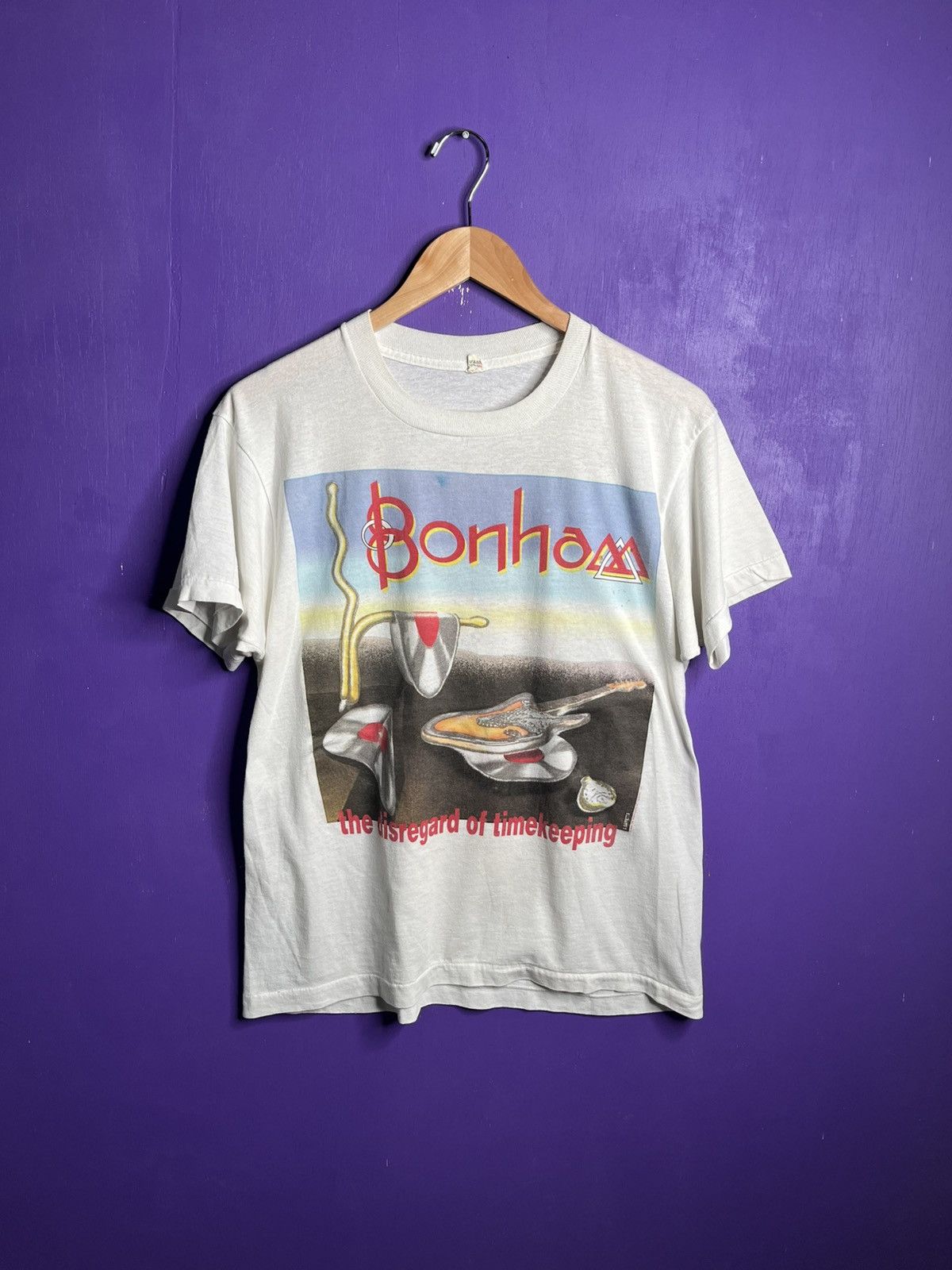 Band Tees × Vintage Vintage 1989/90 Bonham disregard of timekeeping tour tee Size US M / EU 48-50 / 2 - 1 Thumbnail