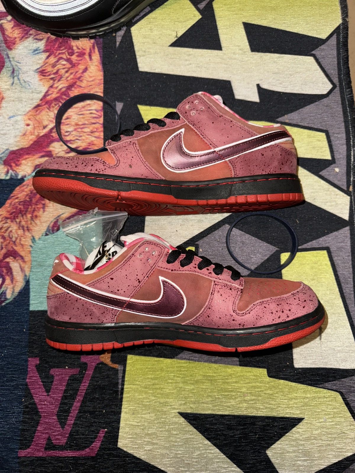 CNCPTS × Nike Nike dunk low premium SB “RED LOBSTERS” Size US 9.5 / EU 42-43 - 2 Thumbnail