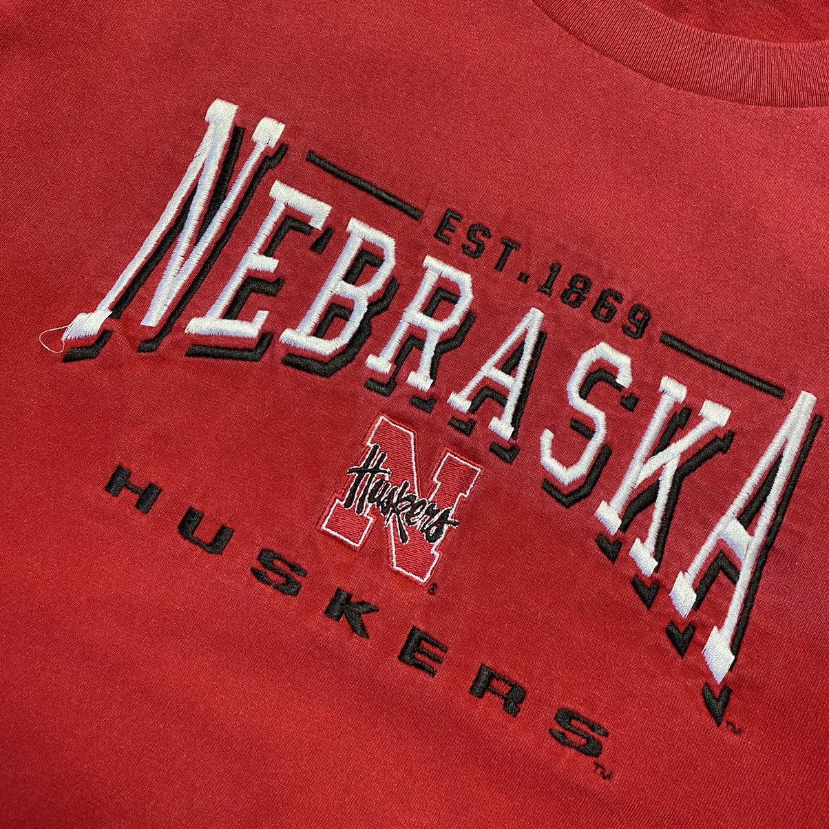 Lee Vintage Lee Sport Nebraska Huskers 90’s tee Size US L / EU 52-54 / 3 - 4 Thumbnail