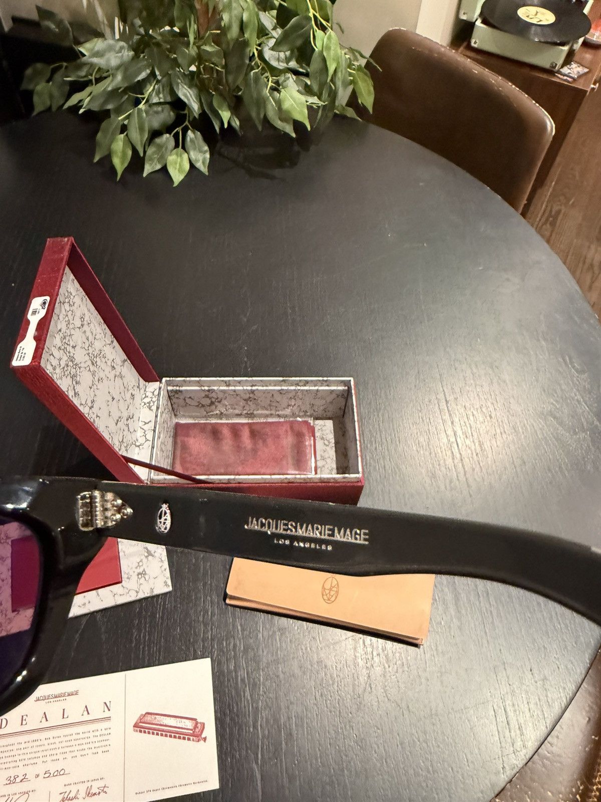 Jacques Marie Mage Jacques Marie Mage Dealan Sunglasses Size ONE SIZE - 7 Thumbnail
