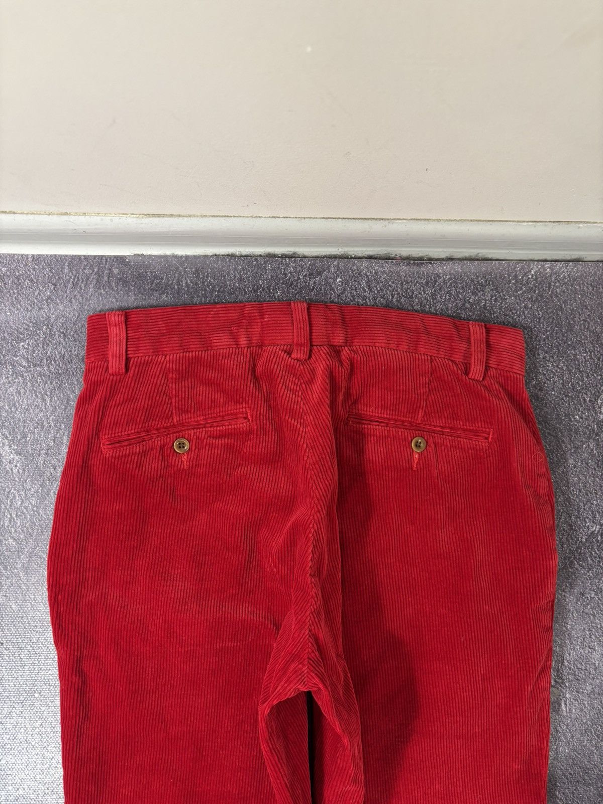 Polo Ralph Lauren Vintage Polo Ralph Lauren Men’s Red Corduroy Preppy Pants Size US 32 / EU 48 - 19 Thumbnail