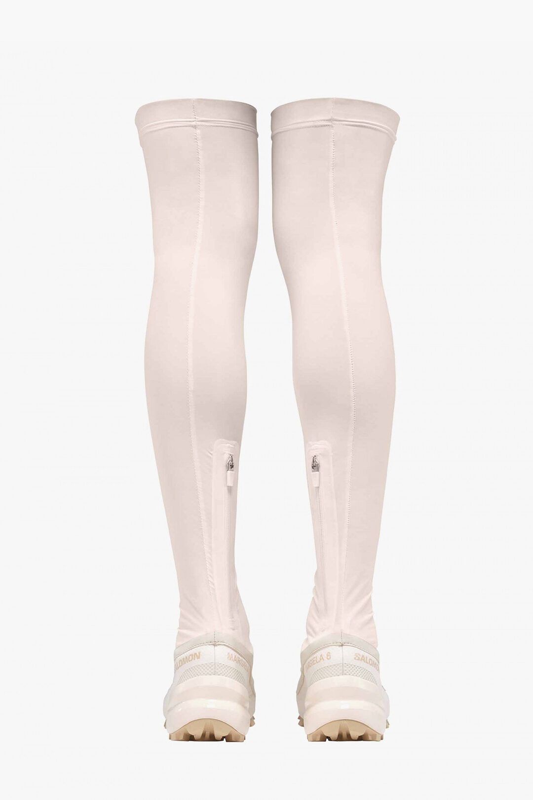 Maison Margiela × Salomon og1mm0625 Studded Sole Crosswader Sock Boots in Pink Size US 7 / EU 40 - 3 Thumbnail