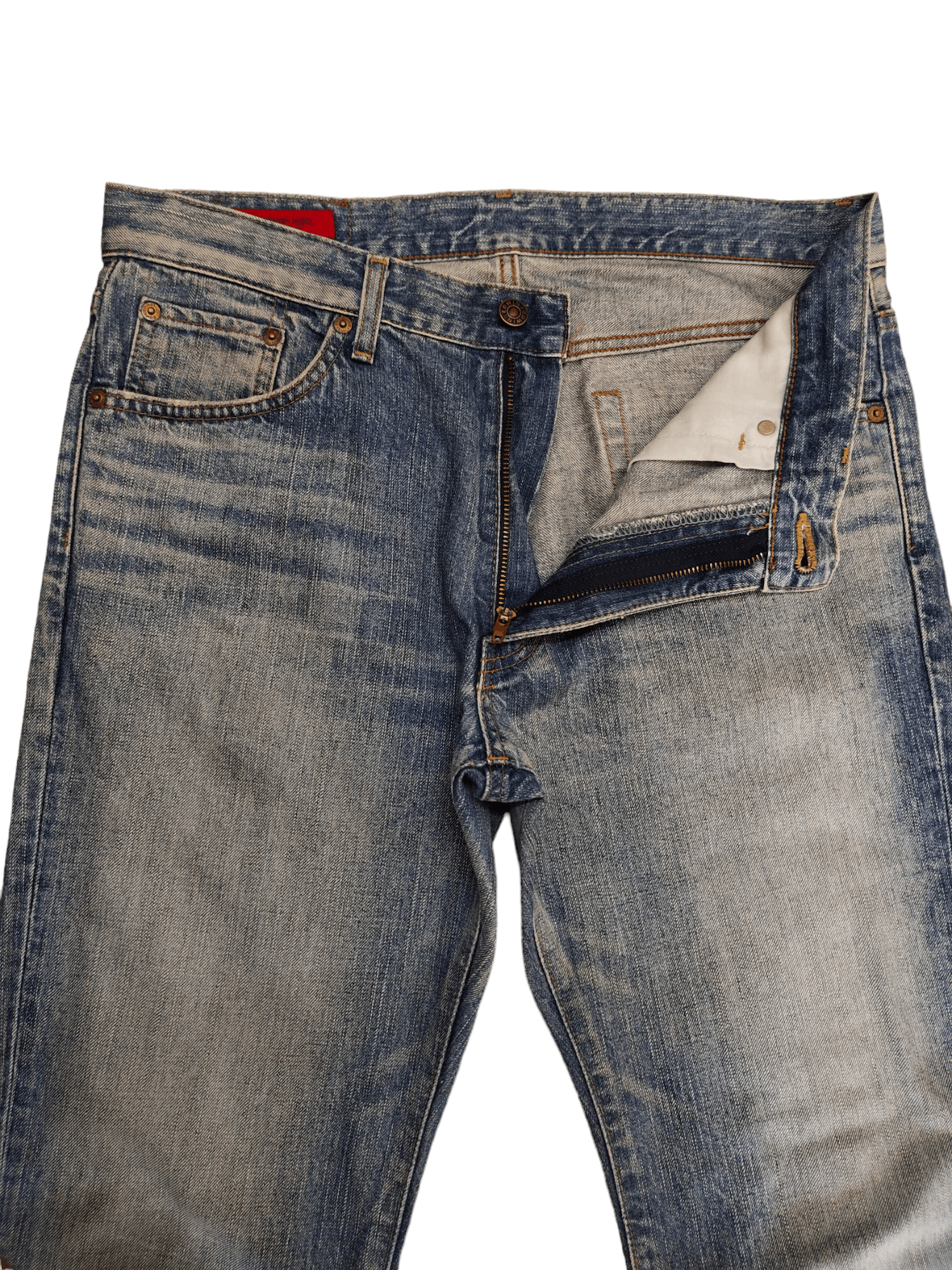 Edwin Flare Jeans Edwin Clawmark Faded Denim Bootcut 1990s Size US 33 - 10 Thumbnail