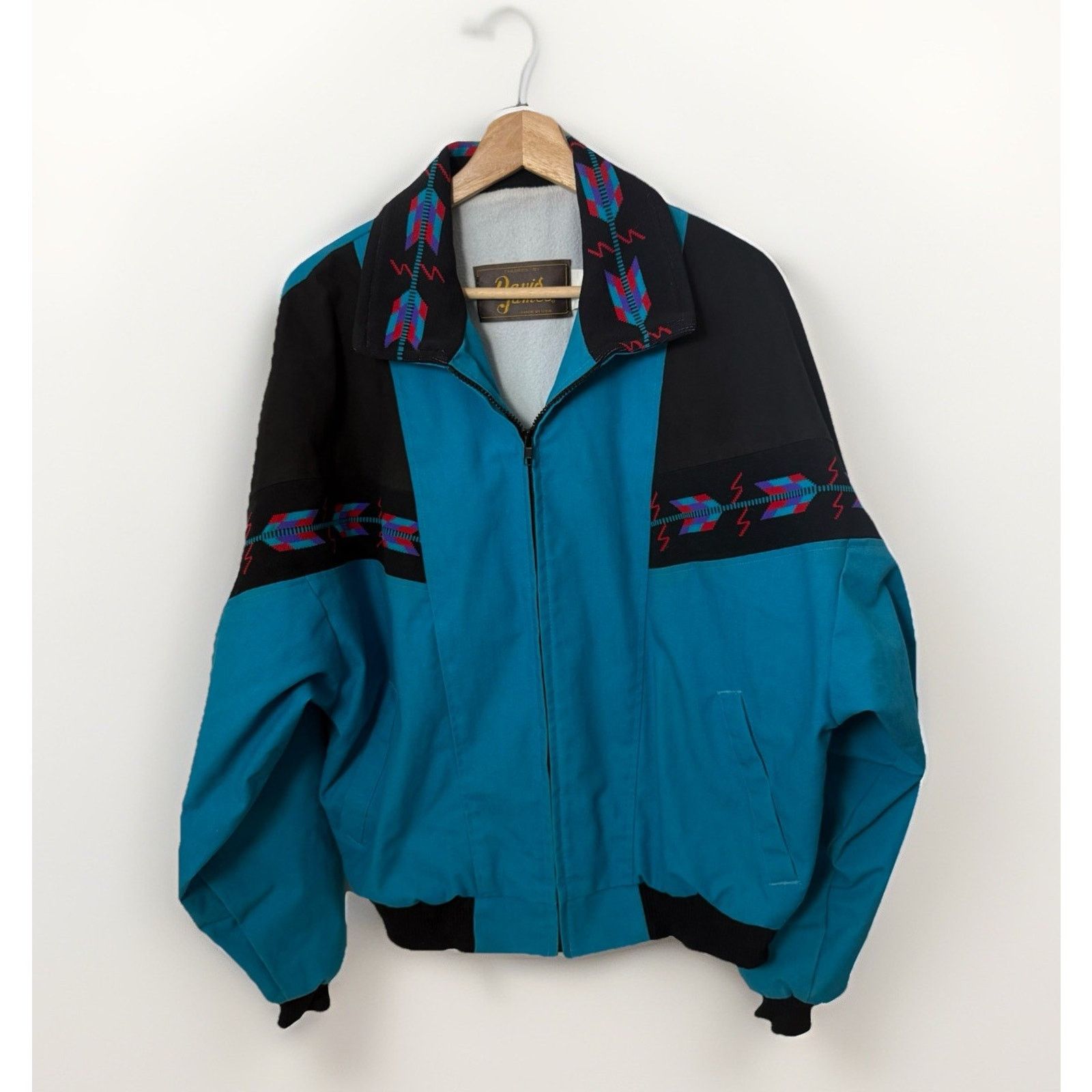 Other Vintage David James Southwestern Quilted Jacket Aztec Size US M / EU 48-50 / 2 - 1 Thumbnail