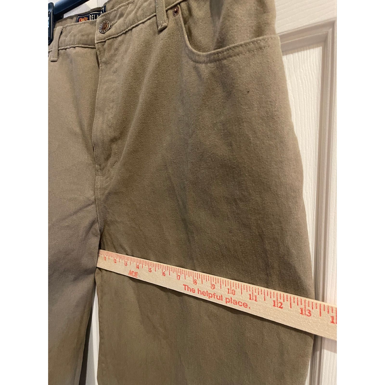 Route 66 Route 66 Relaxed Fit Khaki Pants Men 40x32 Cotton Casual Size US 40 / EU 56 - 5 Thumbnail